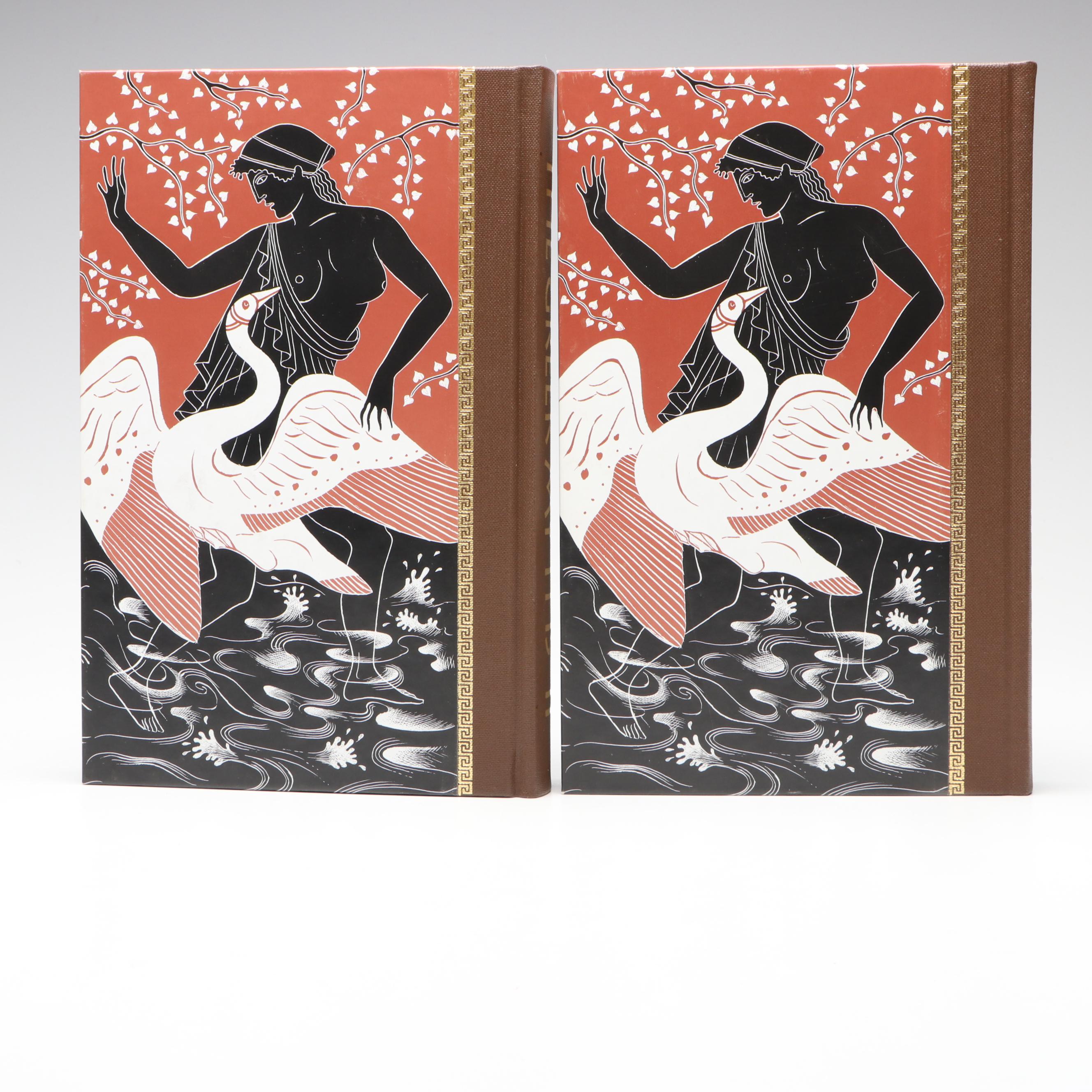 Folio Society "The Greek Myths" Two-Volume Set by Robert Graves, 2001