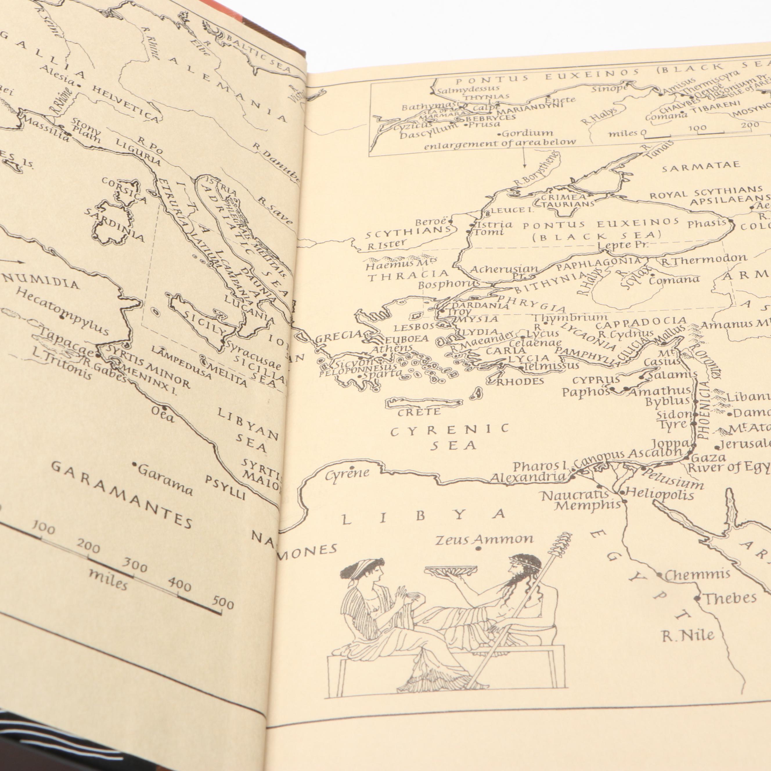 Folio Society "The Greek Myths" Two-Volume Set by Robert Graves, 2001