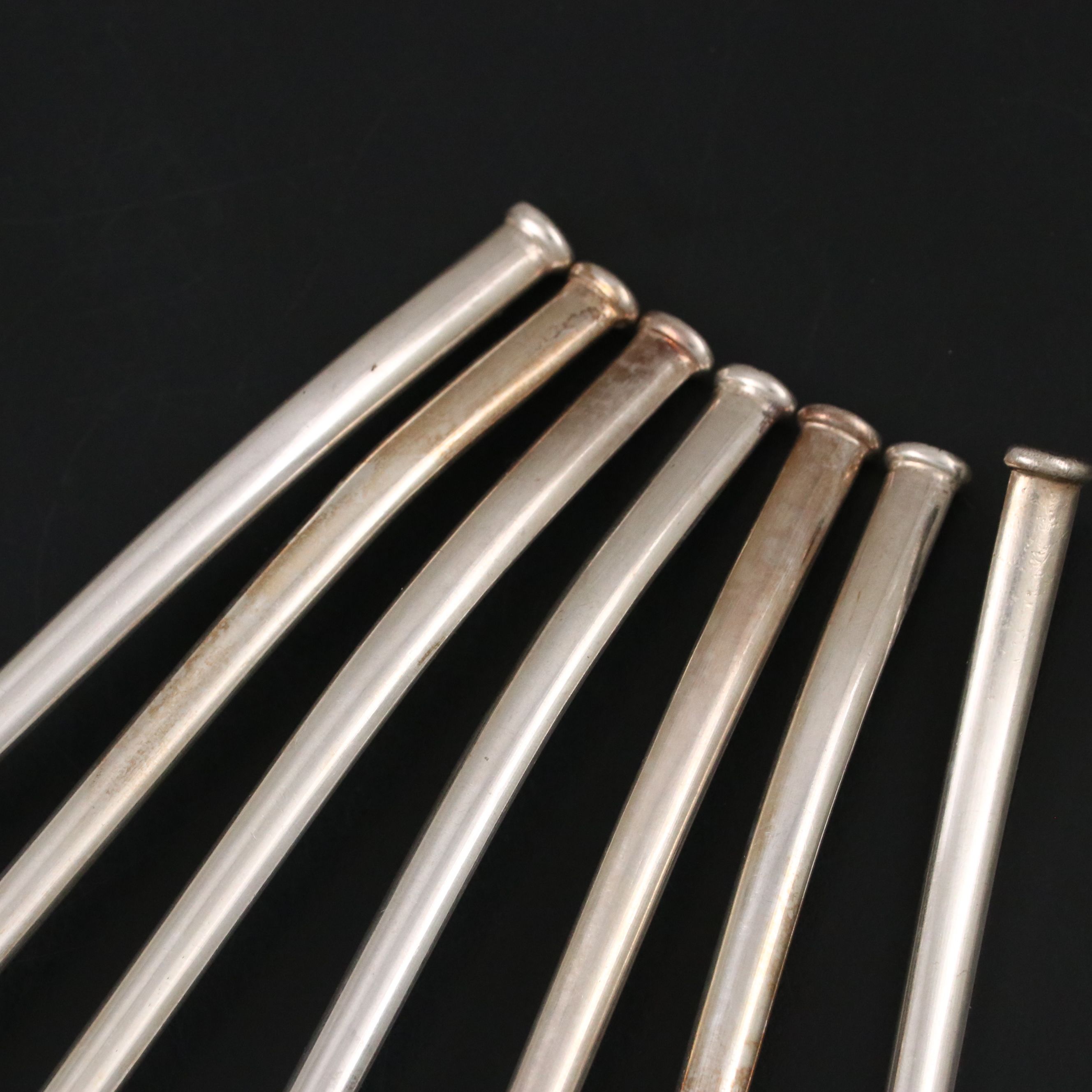 Silver Plate Yerba Mate Bombilla Straws