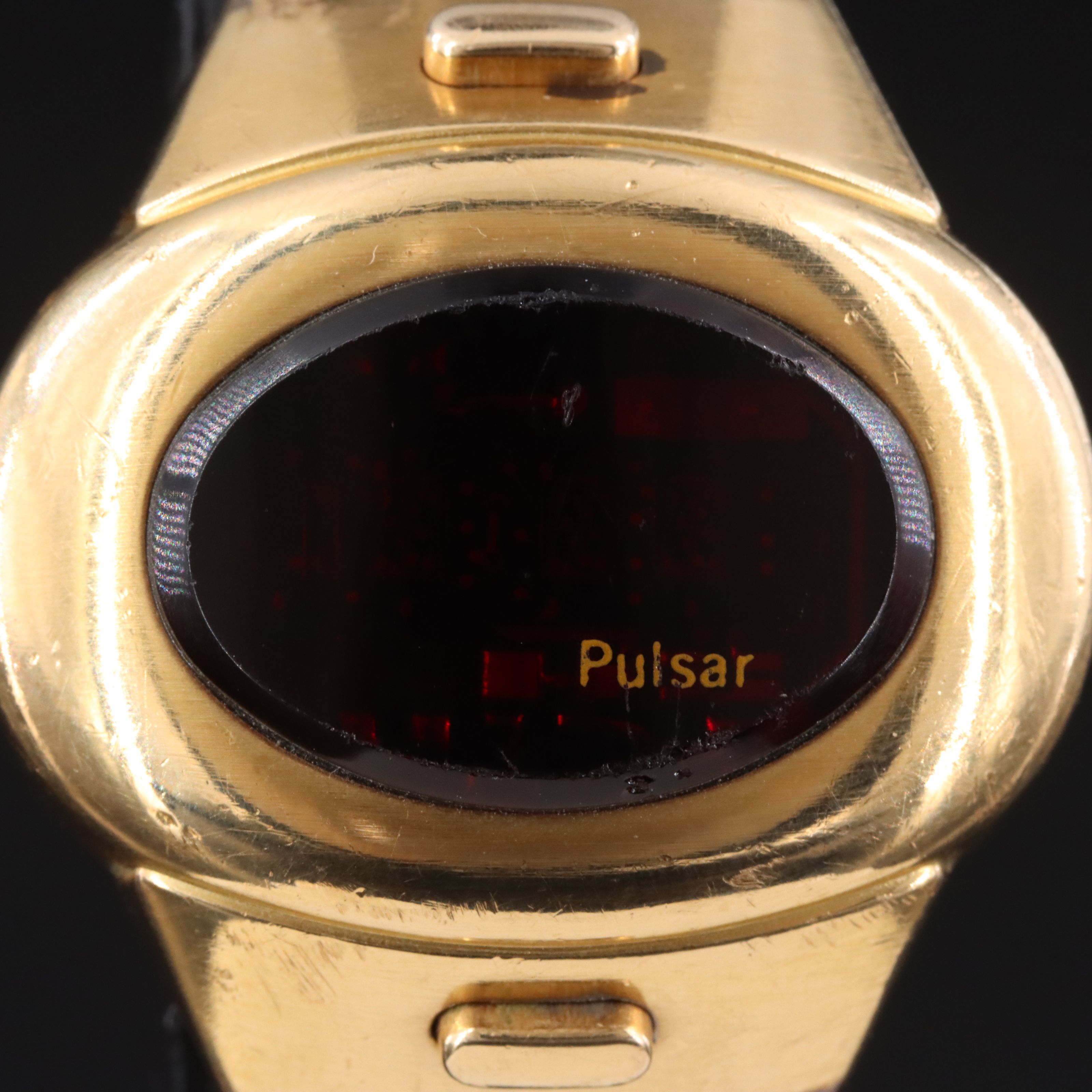Vintage Pulsar Time Computer Date Command LED Digital Watch