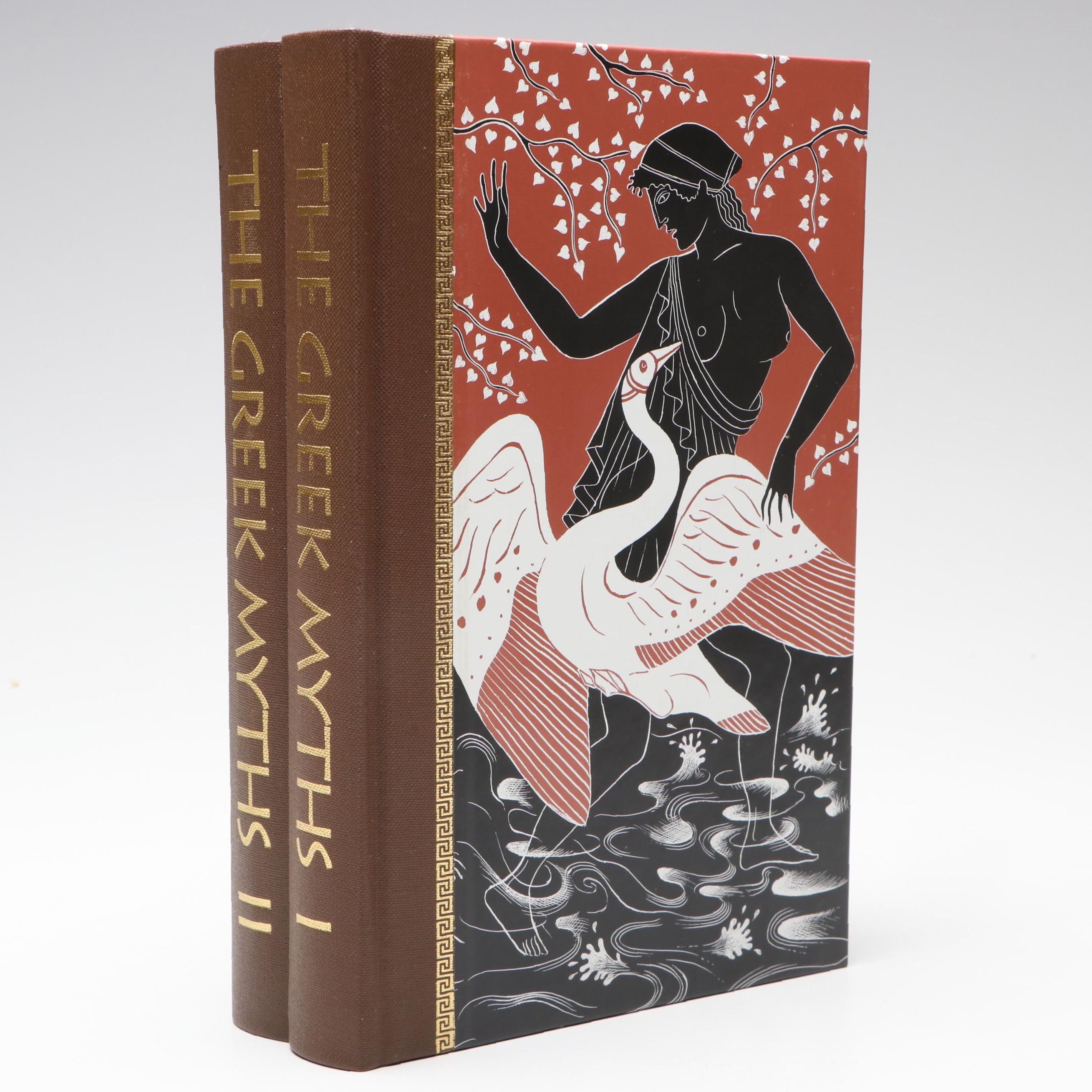 Folio Society "The Greek Myths" Two-Volume Set by Robert Graves, 2001