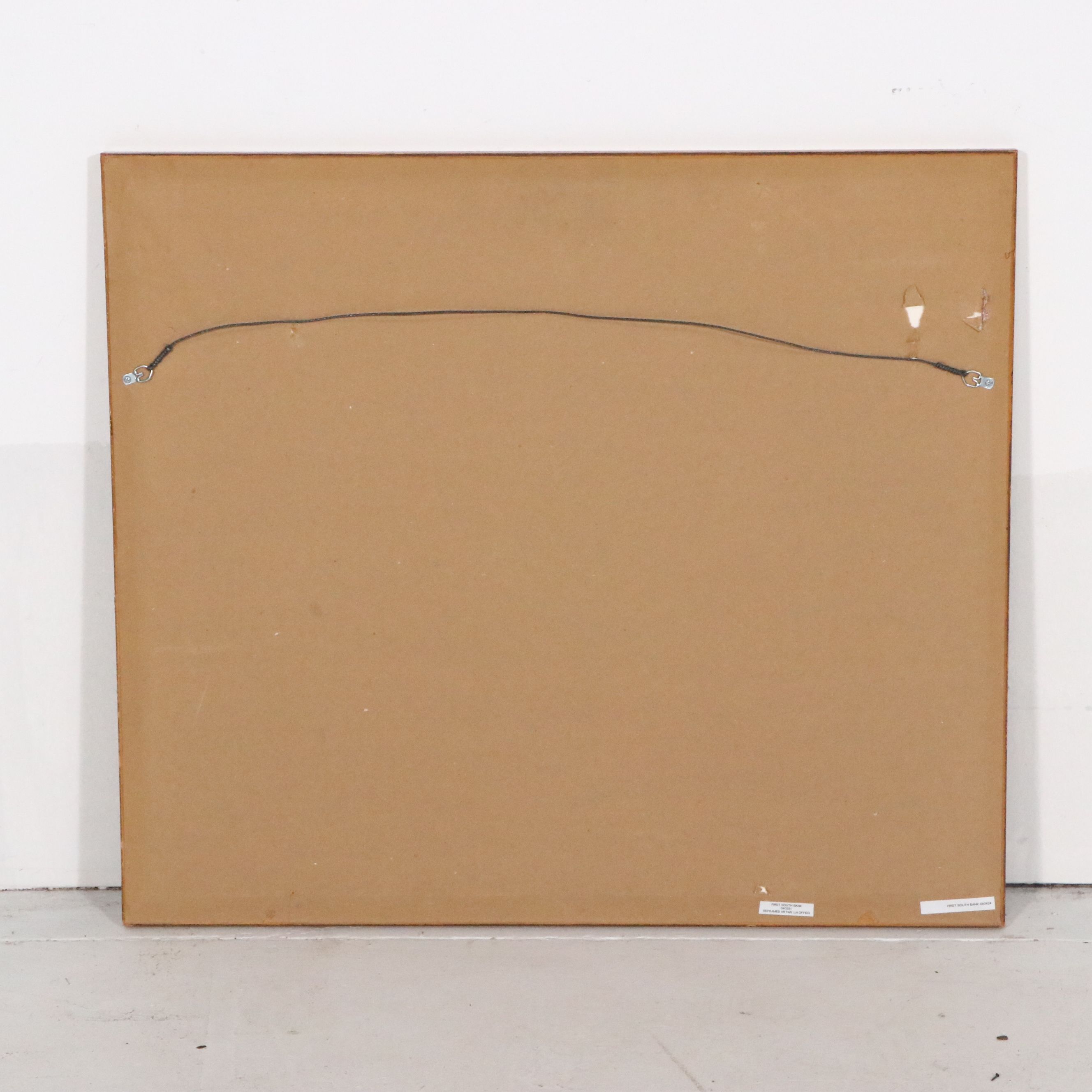 C. Ford Riley Offset Lithograph of Coastal Scene, Late 20th Century