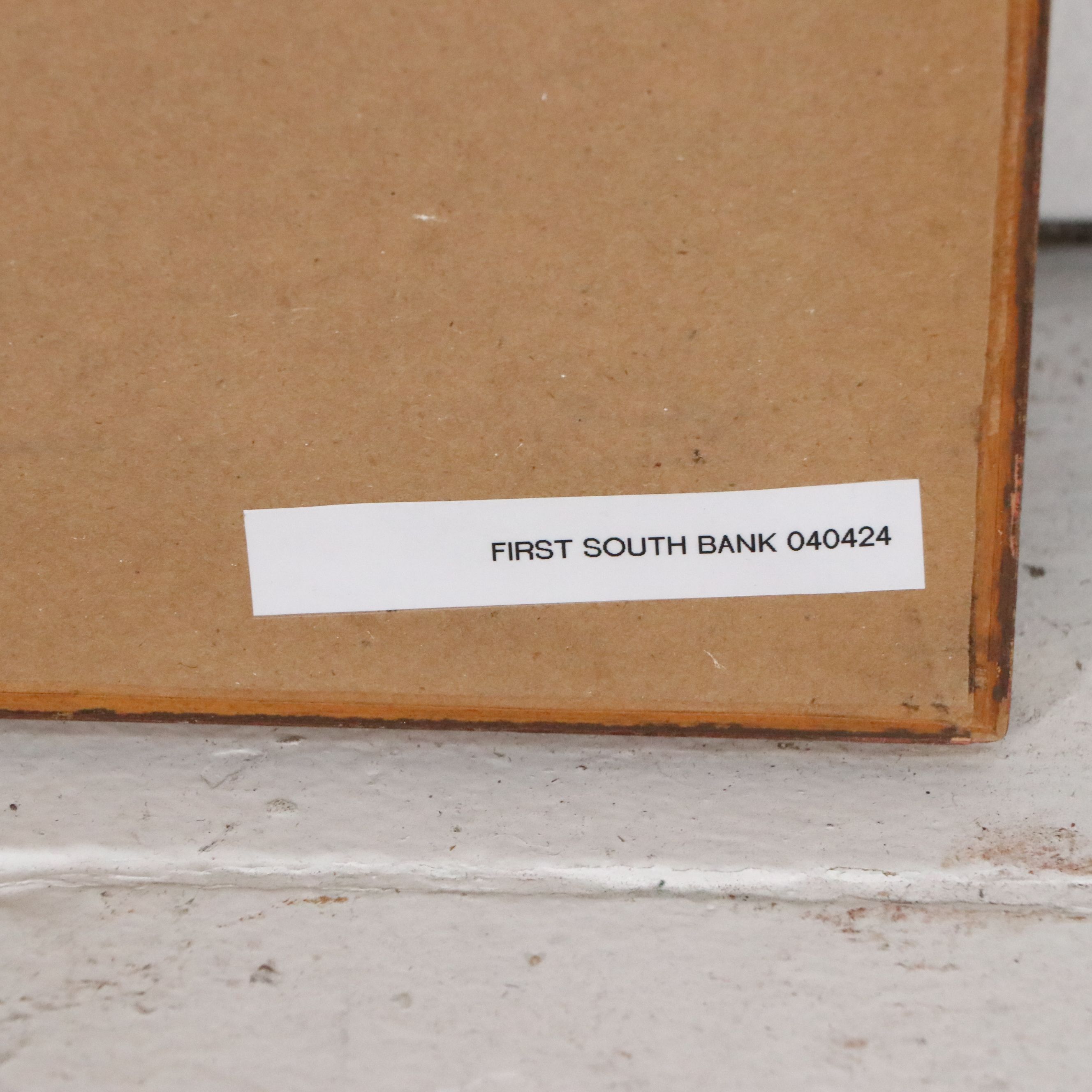 C. Ford Riley Offset Lithograph of Coastal Scene, Late 20th Century