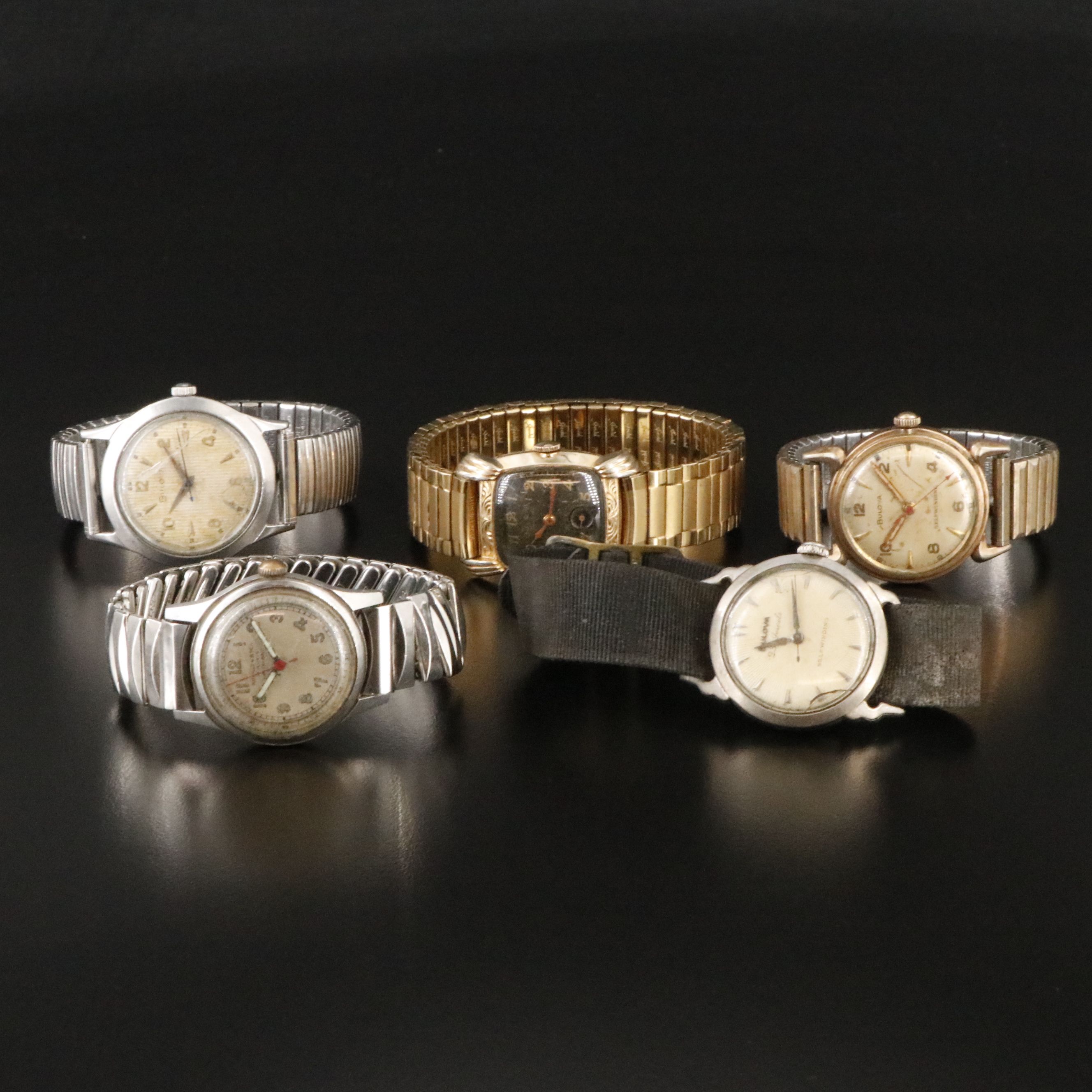 Bulova Vintage Gold-Filled and Stainless Steel Watch Collection