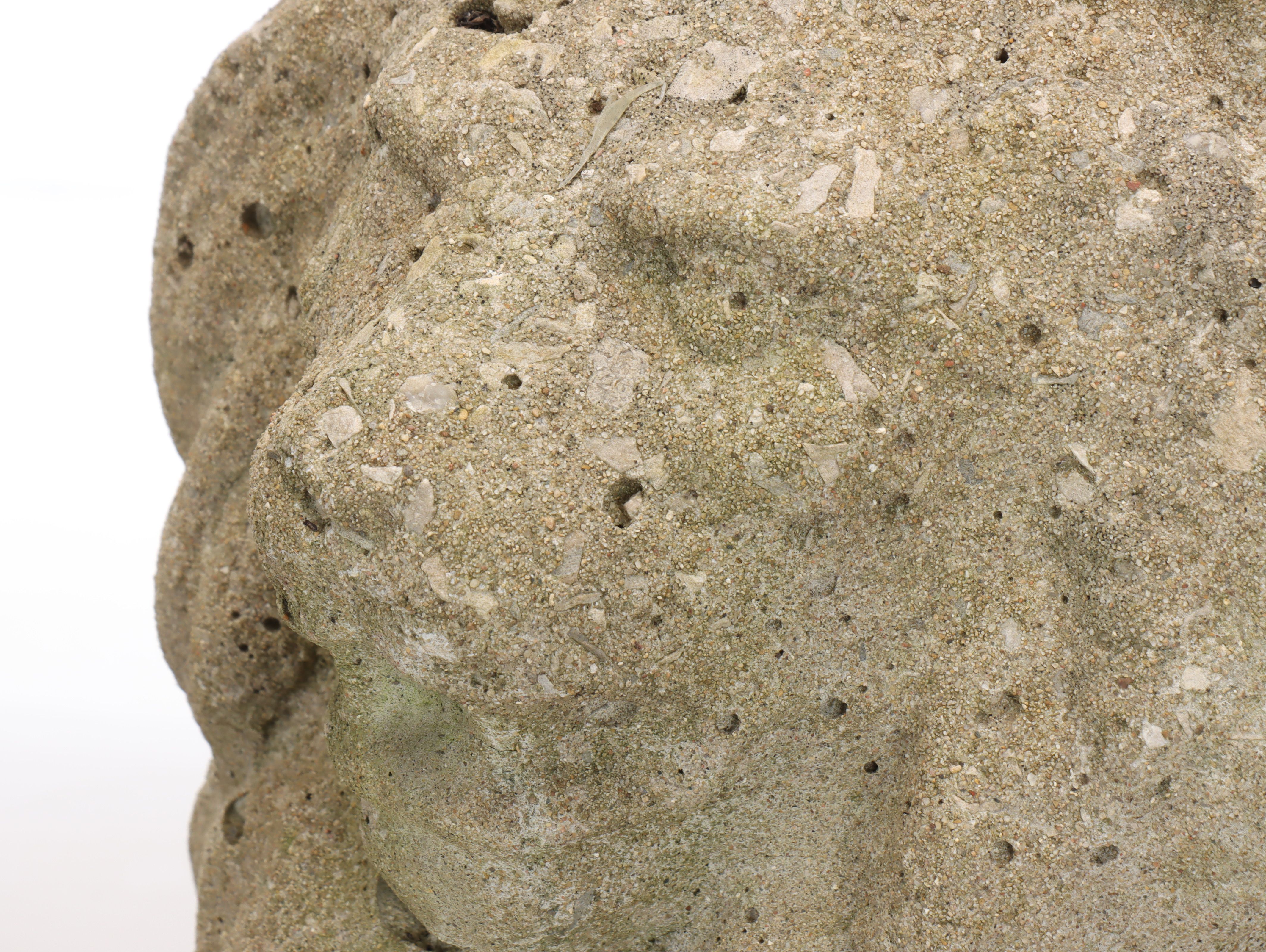 Armorial Lion Cast Concrete Garden Statues