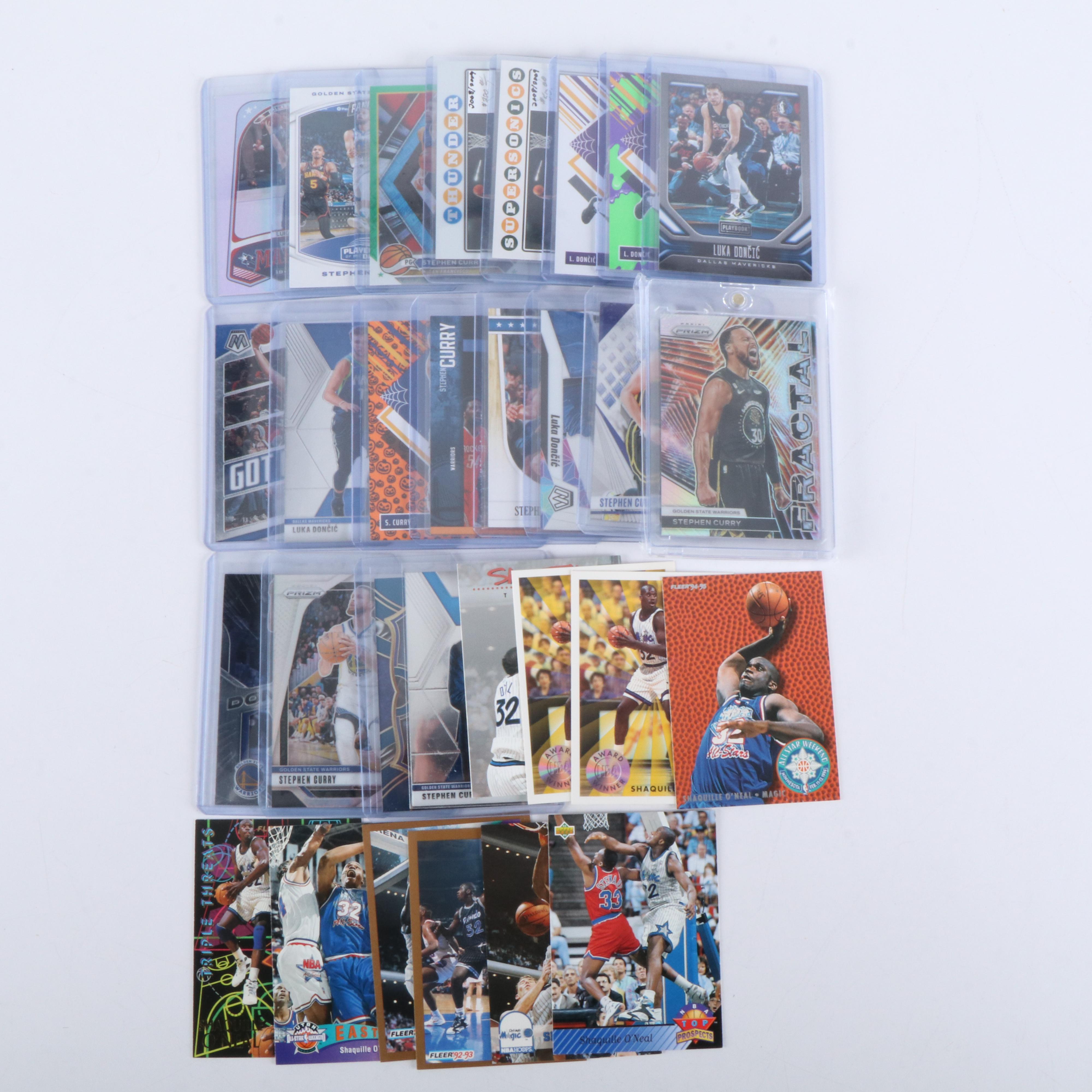 Mosaic with Other Basketball Cards Featuring Kevin Durant, Stephen Curry, & More