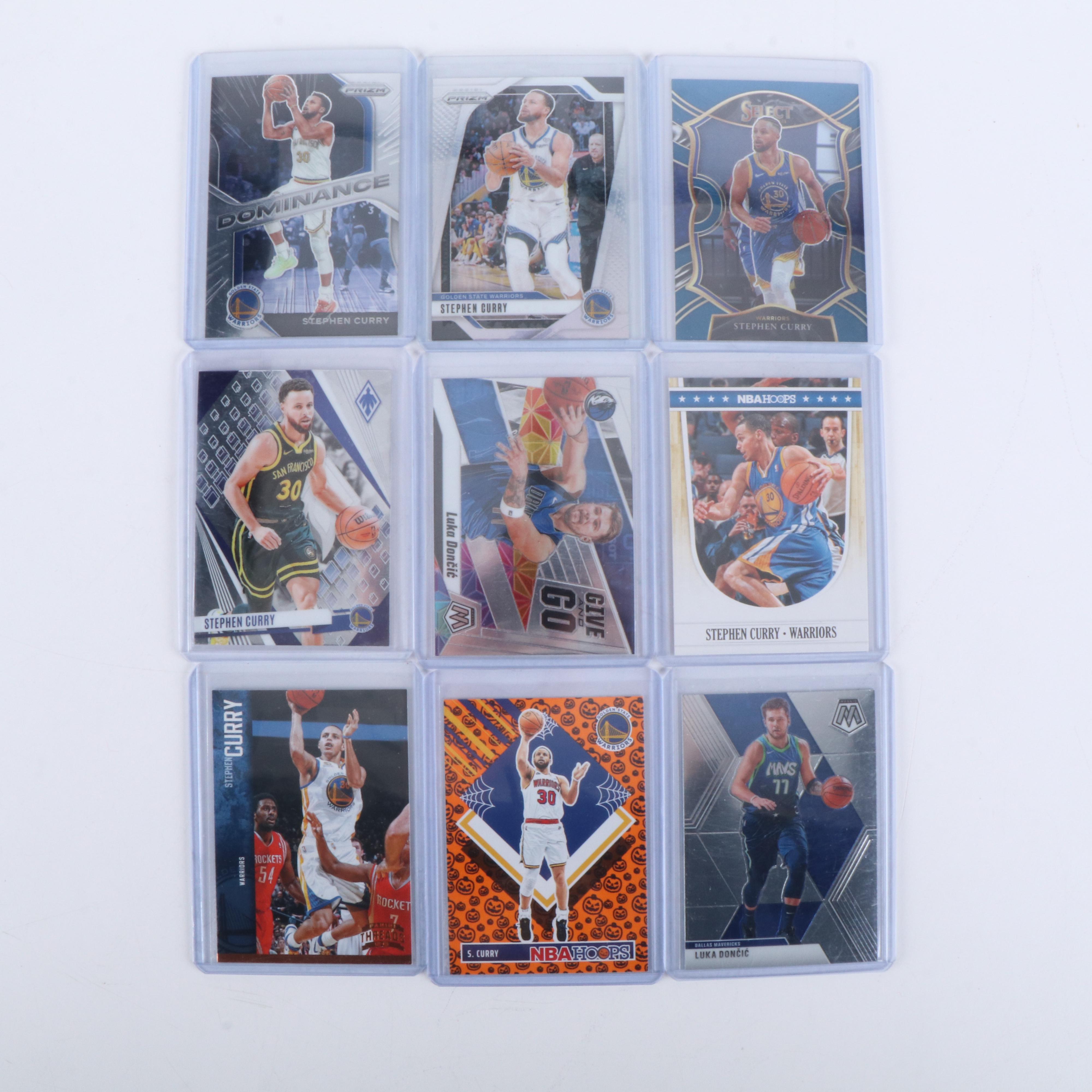 Mosaic with Other Basketball Cards Featuring Kevin Durant, Stephen Curry, & More