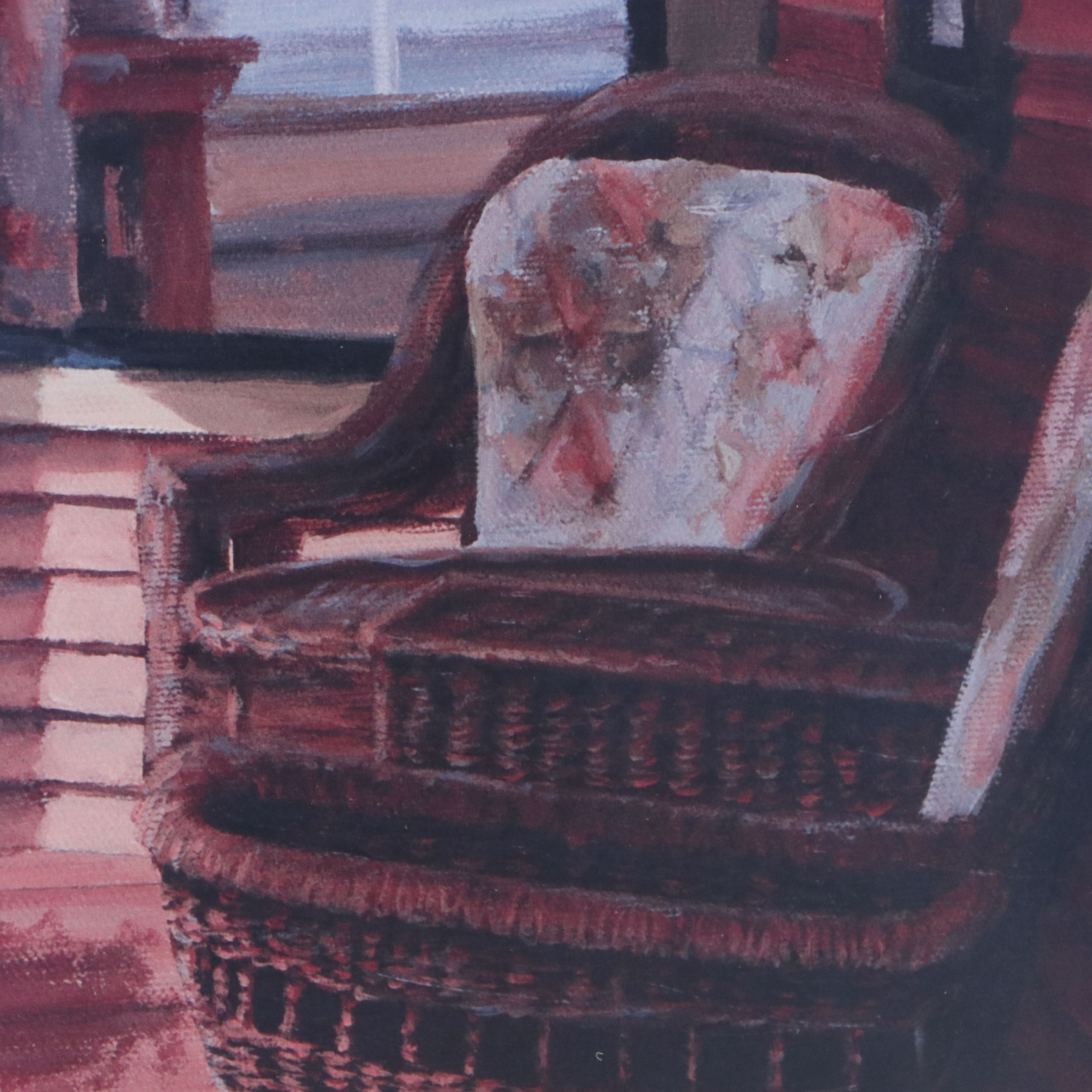 After Karl Soderlund Offset Lithograph "A Perfect View," Late 20th Century