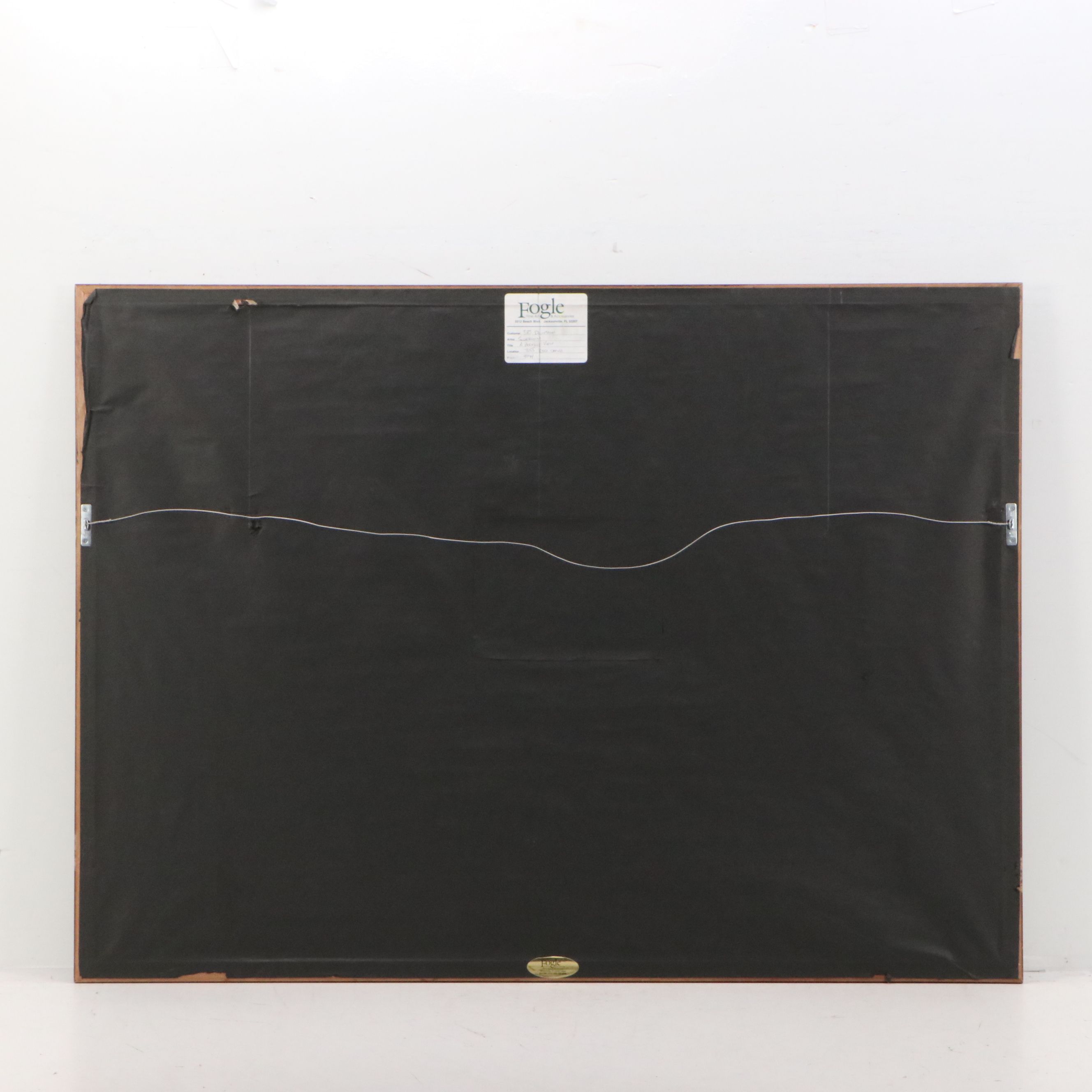 After Karl Soderlund Offset Lithograph "A Perfect View," Late 20th Century