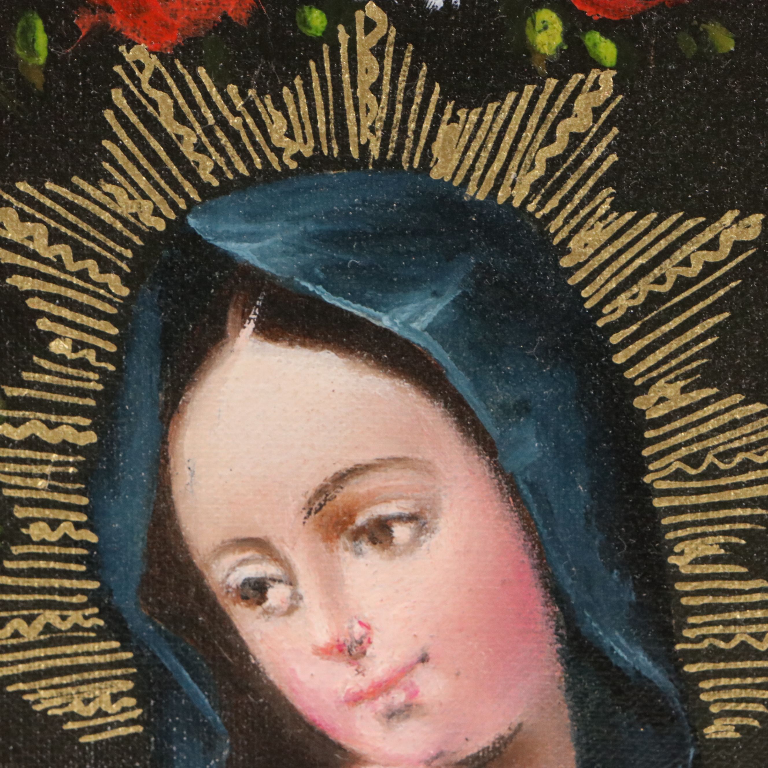 Ernesto Zuñiga Oil Painting "Virgin Mary"