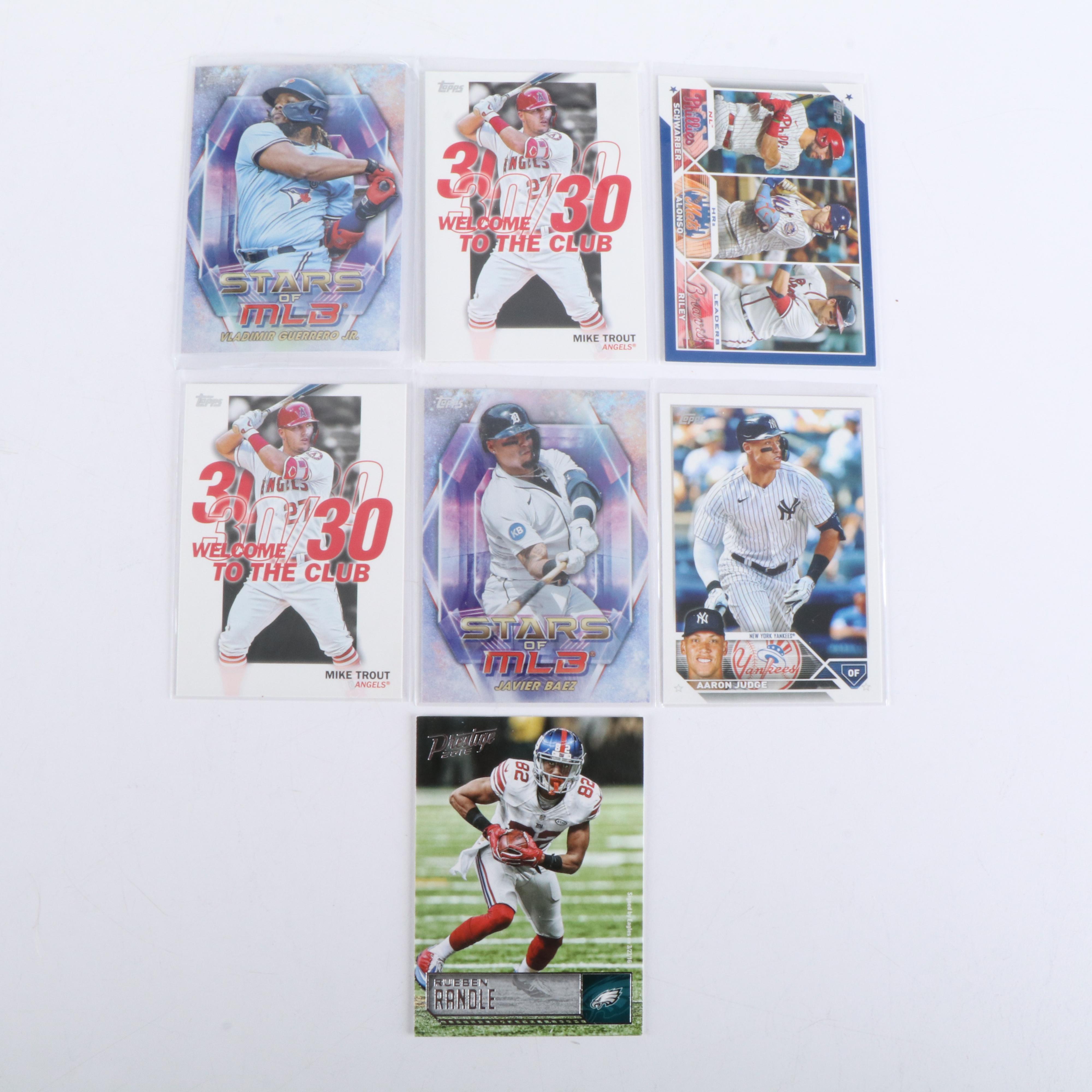 Topps with Other Sports Cards Featuring Signed, Serial Numbered, and More
