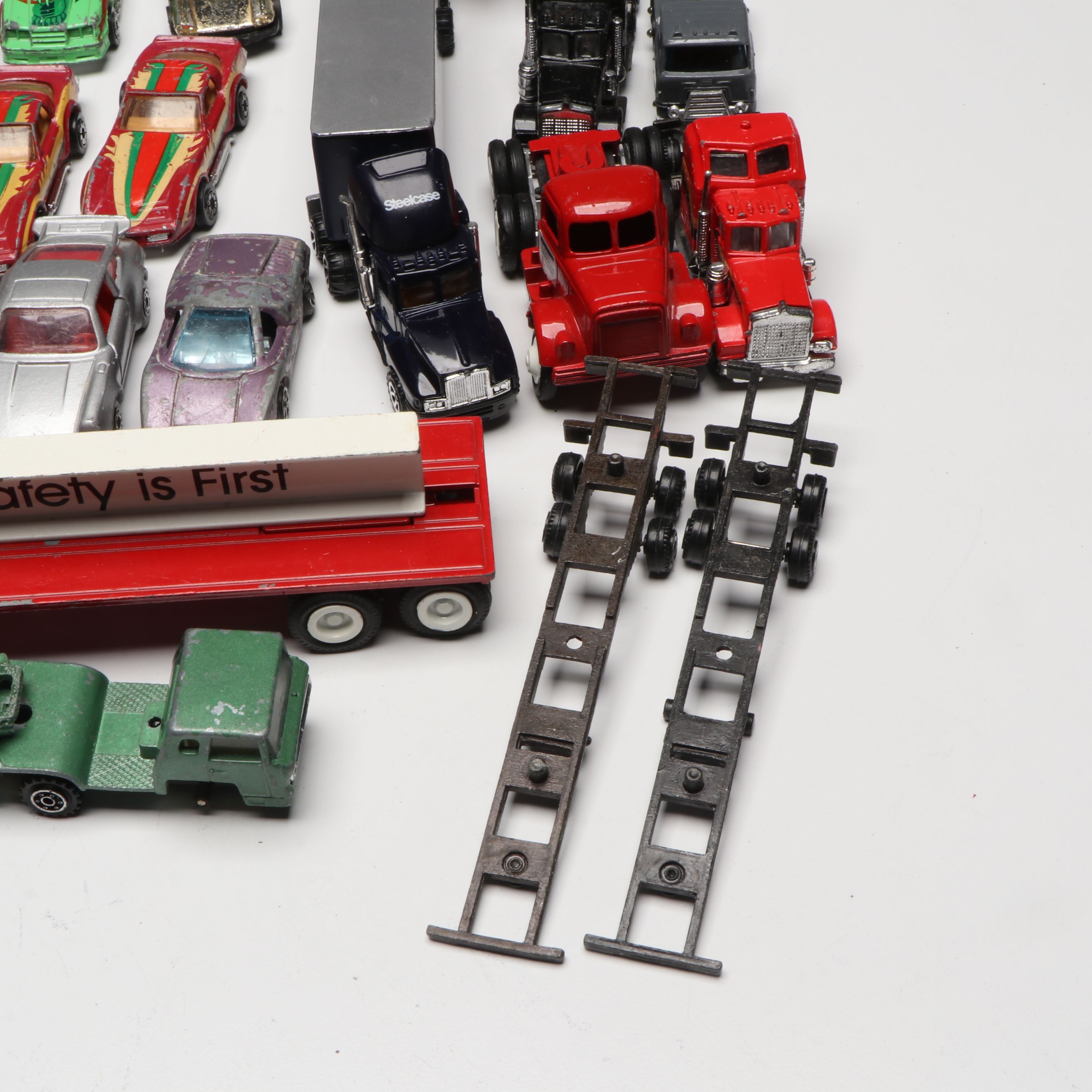 Hasbro Transformers G1 Jetfire Action Figure with Other Vintage Diecast Vehicles
