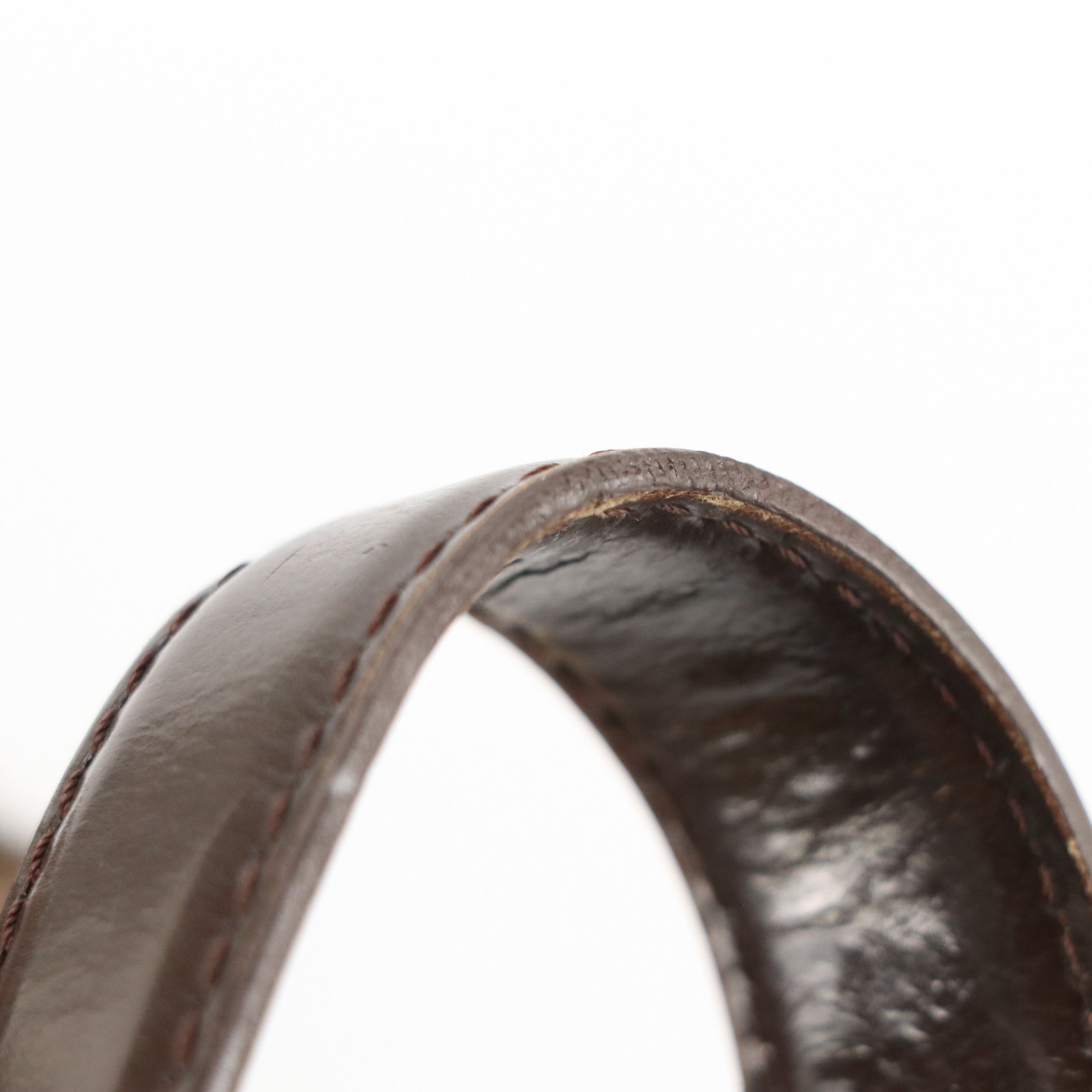 Louis Vuitton Verona MM Satchel in Damier Ebene Canvas and Leather