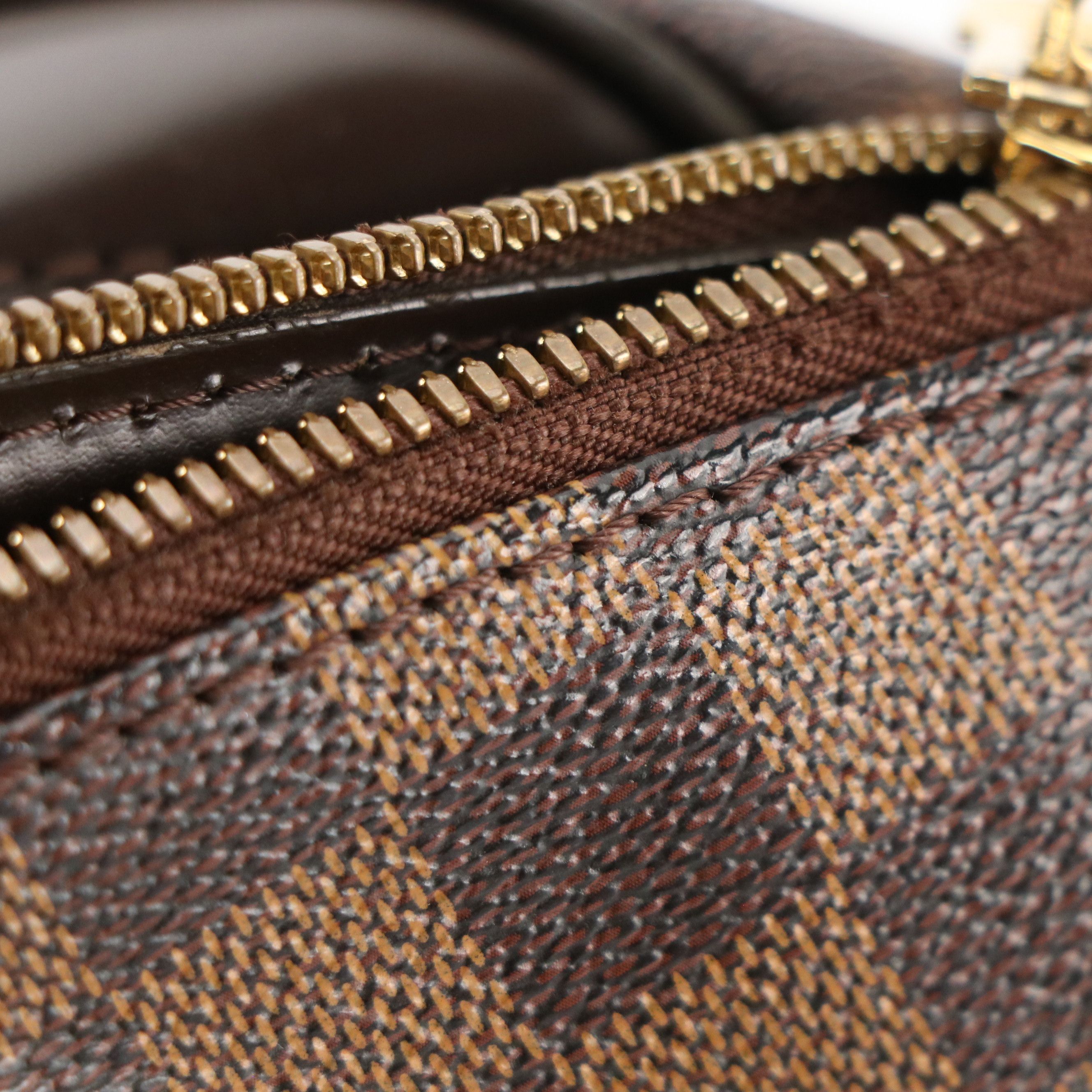 Louis Vuitton Verona MM Satchel in Damier Ebene Canvas and Leather