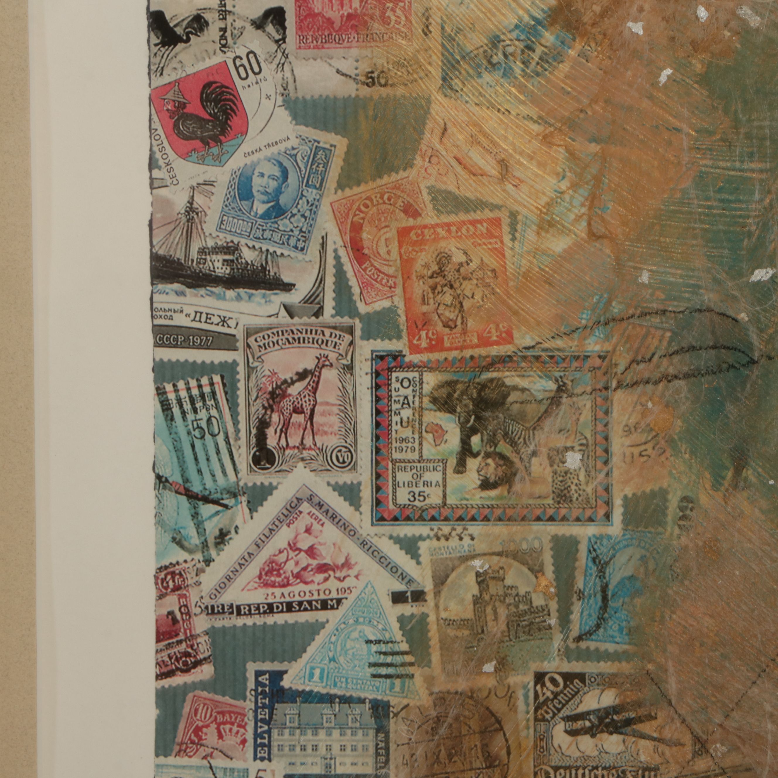 Starlie Sokol-Hohne Monotype of Atlas Composition