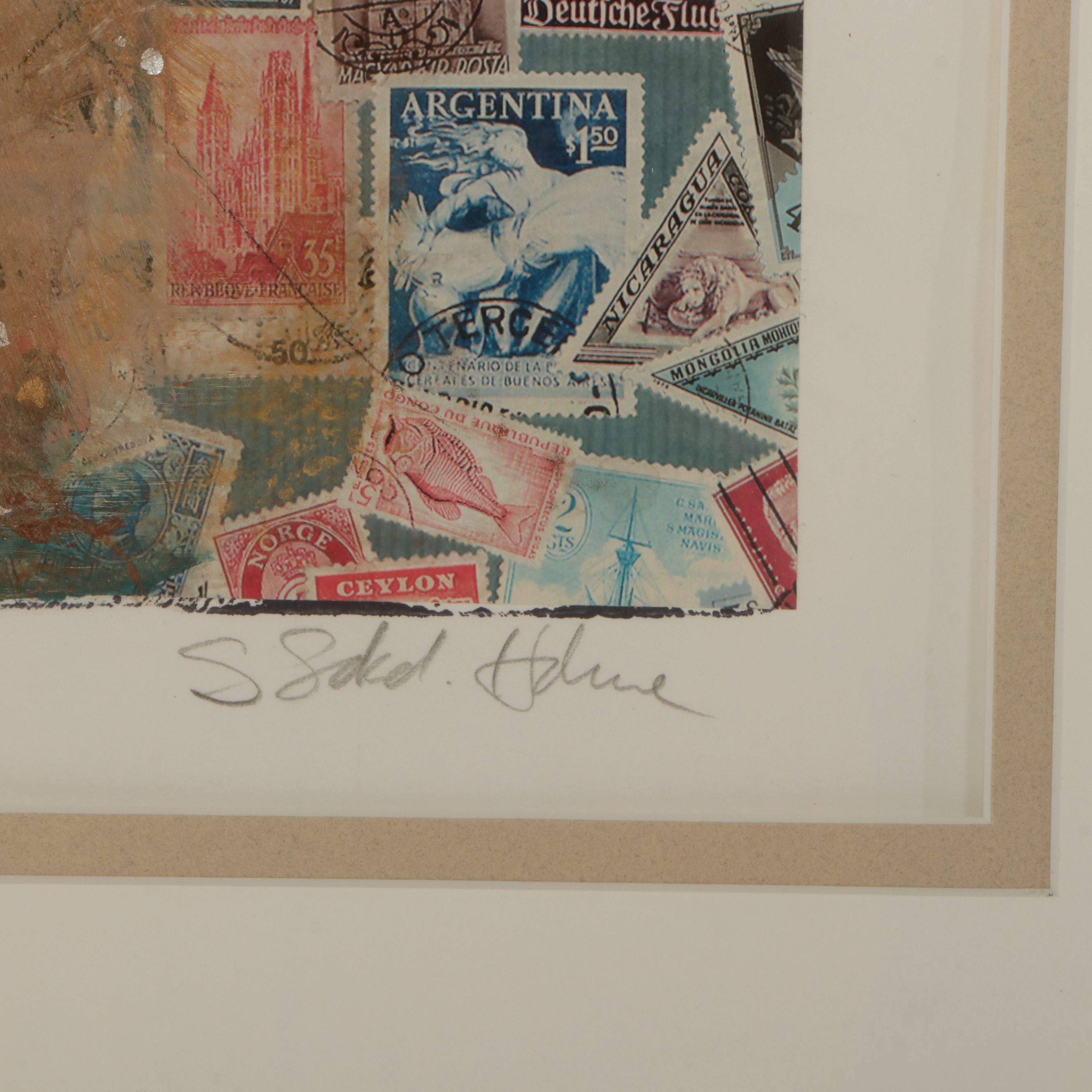 Starlie Sokol-Hohne Monotype of Atlas Composition