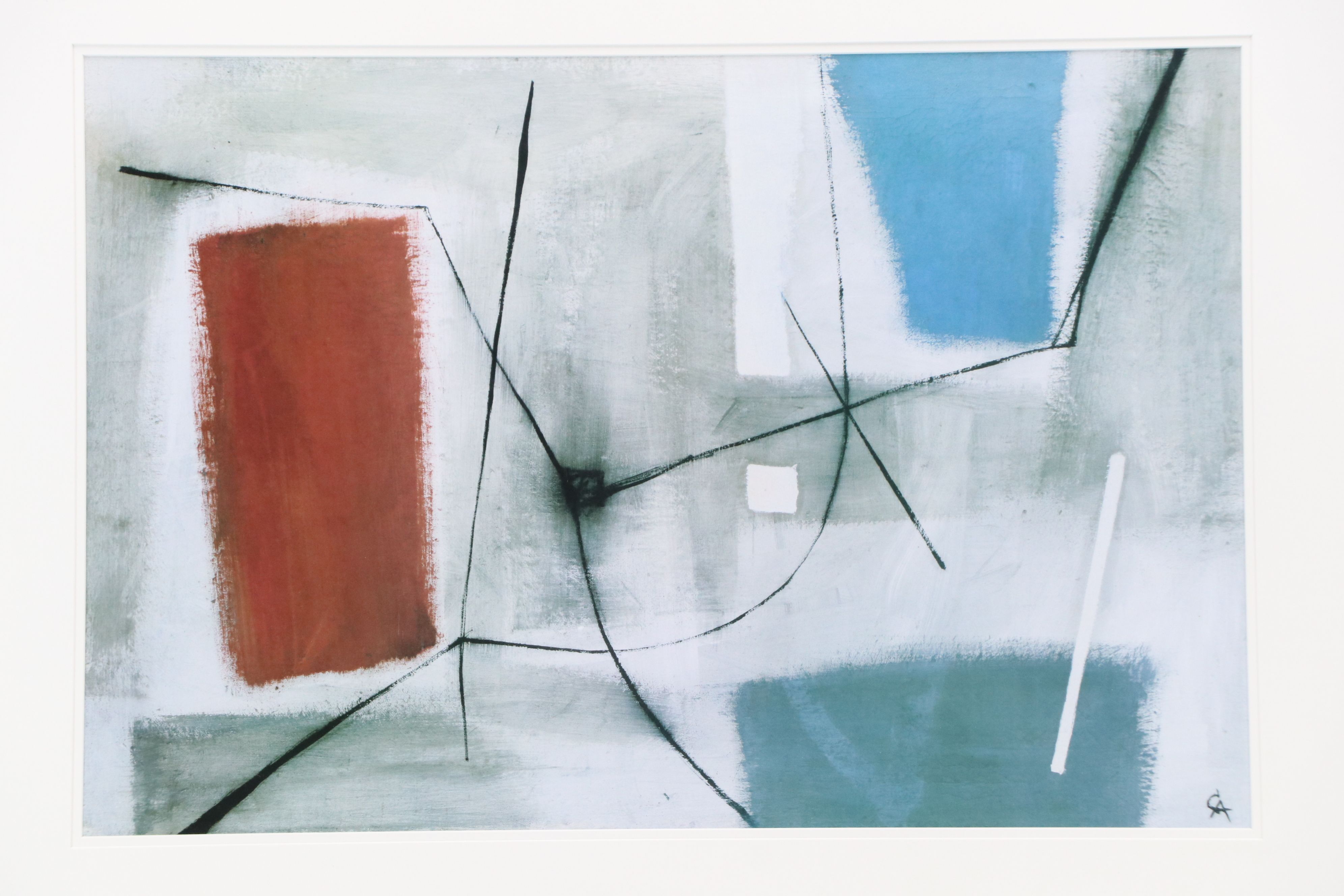Abstract Offset Lithograph, 21st Century