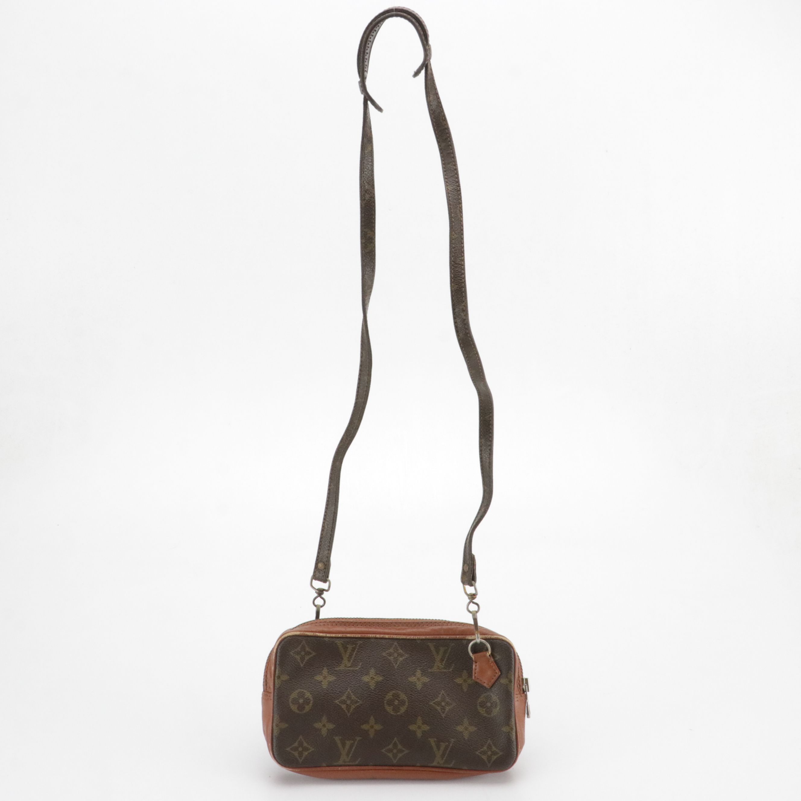 Louis Vuitton Pochette Marly Bandoulière in Monogram Canvas and Leather