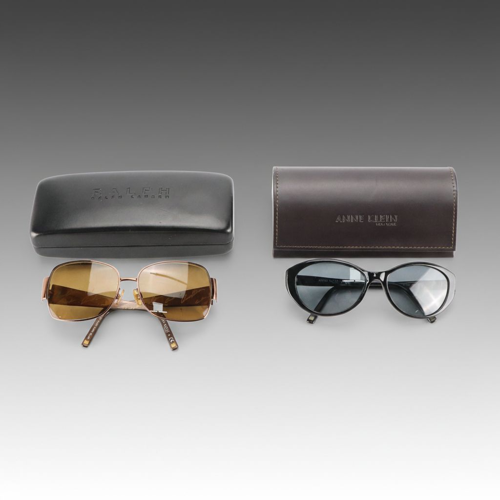 Anne Klein AK3175 261/81 and AK4128 352/75 Sunglasses in Cases