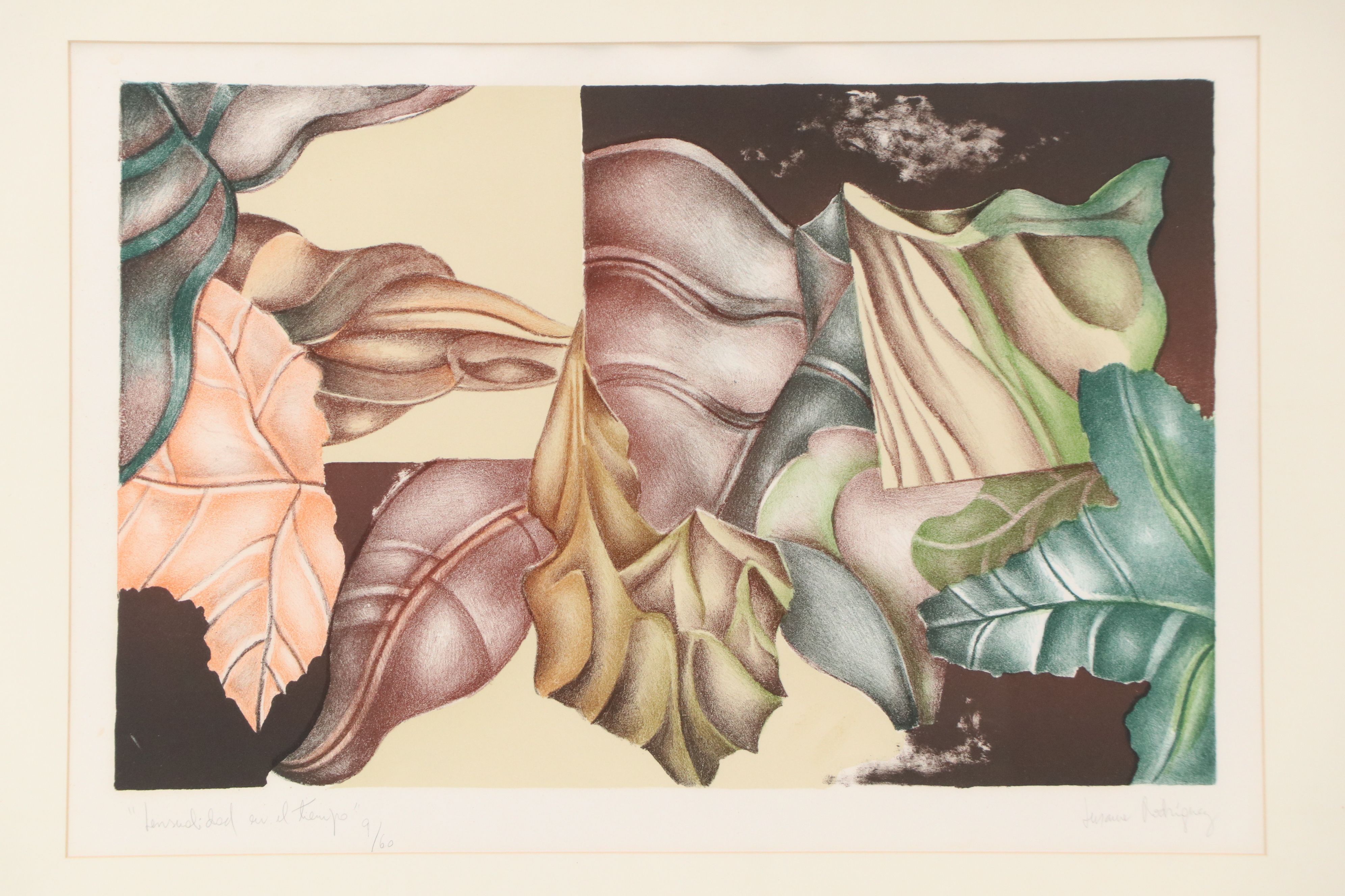 Susana Rodriguez Lithograph "Sensualidad en el Tiempo"