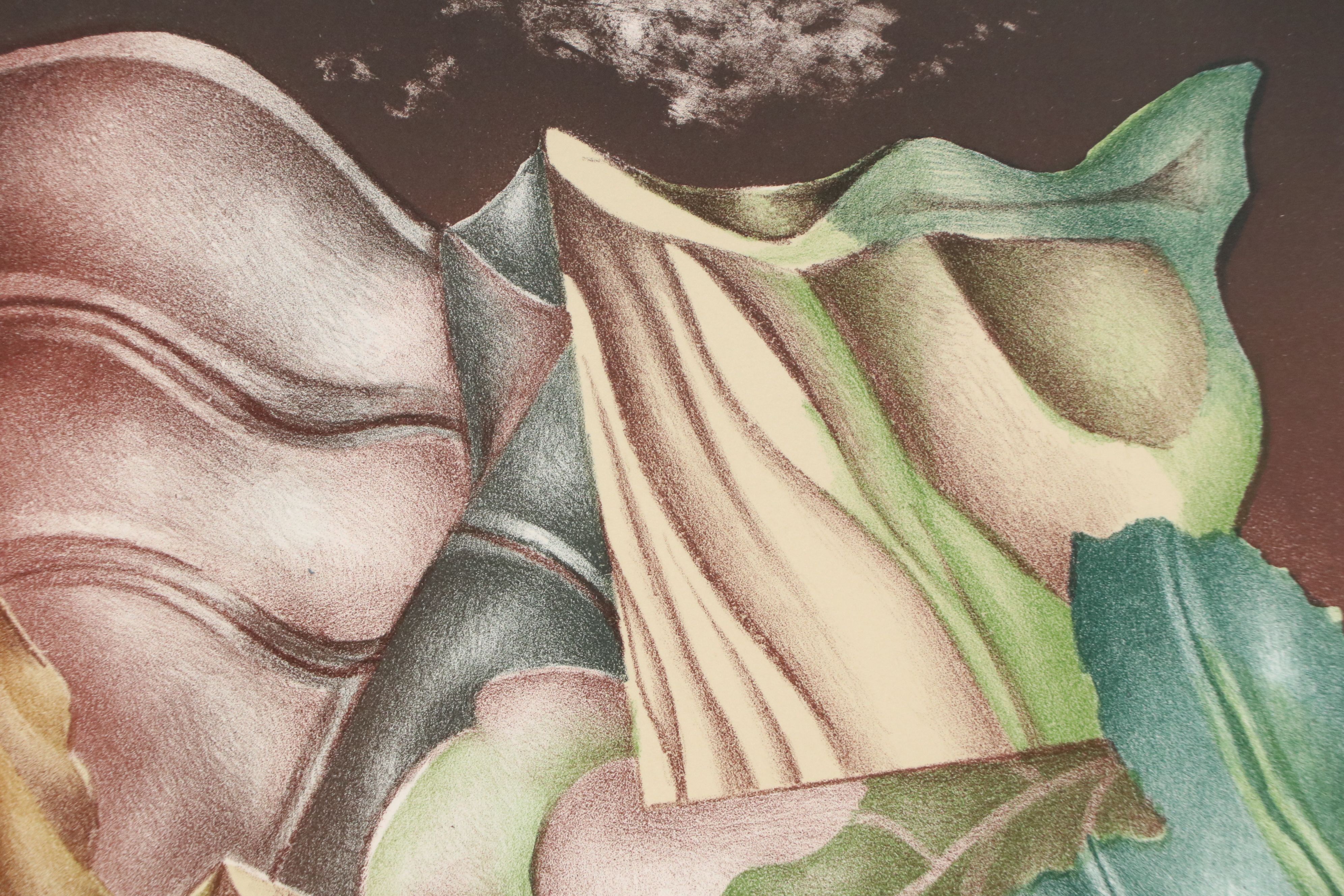 Susana Rodriguez Lithograph "Sensualidad en el Tiempo"