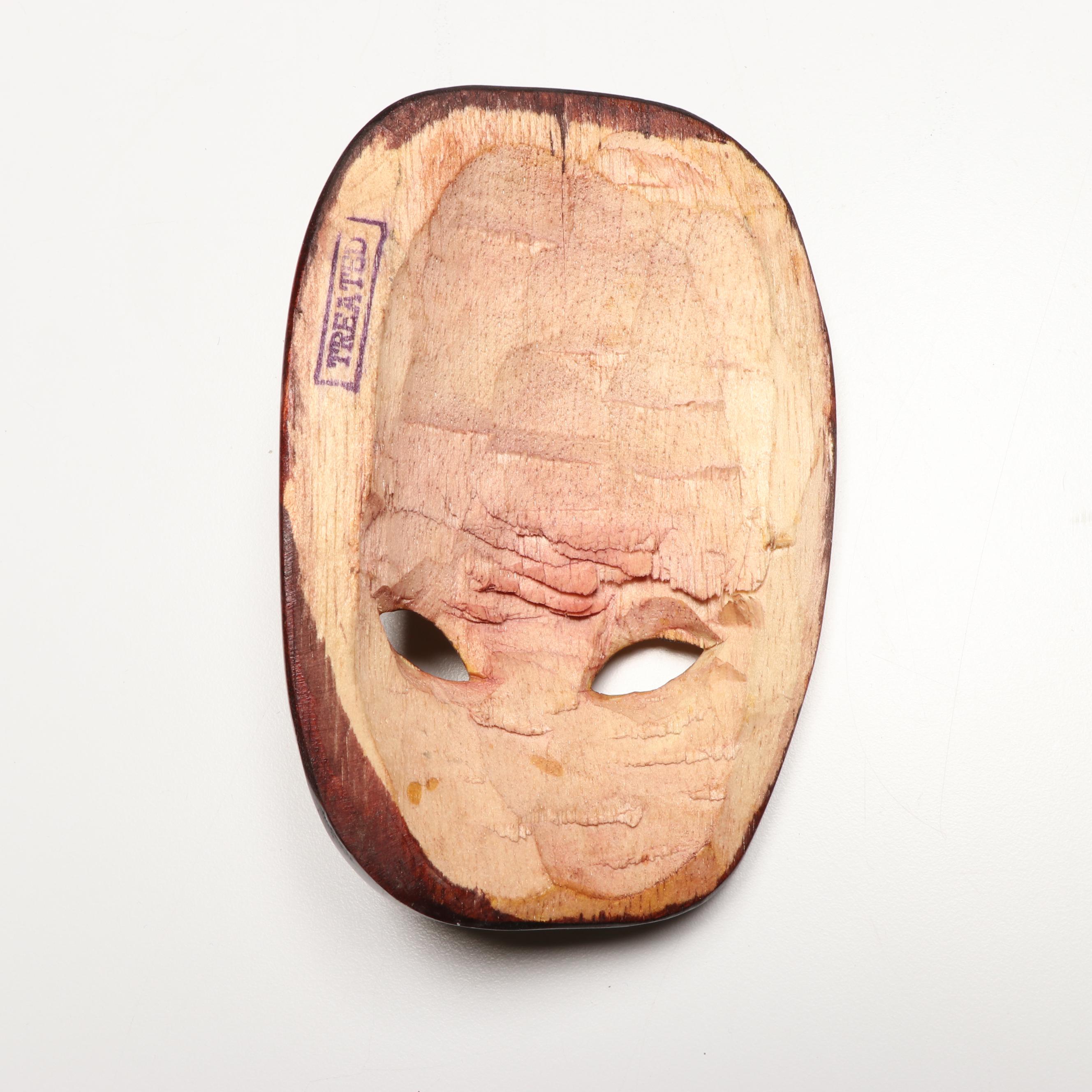 Alaskan "The Legend of Sun and Raven" Carved Wood Totem with Other Décor