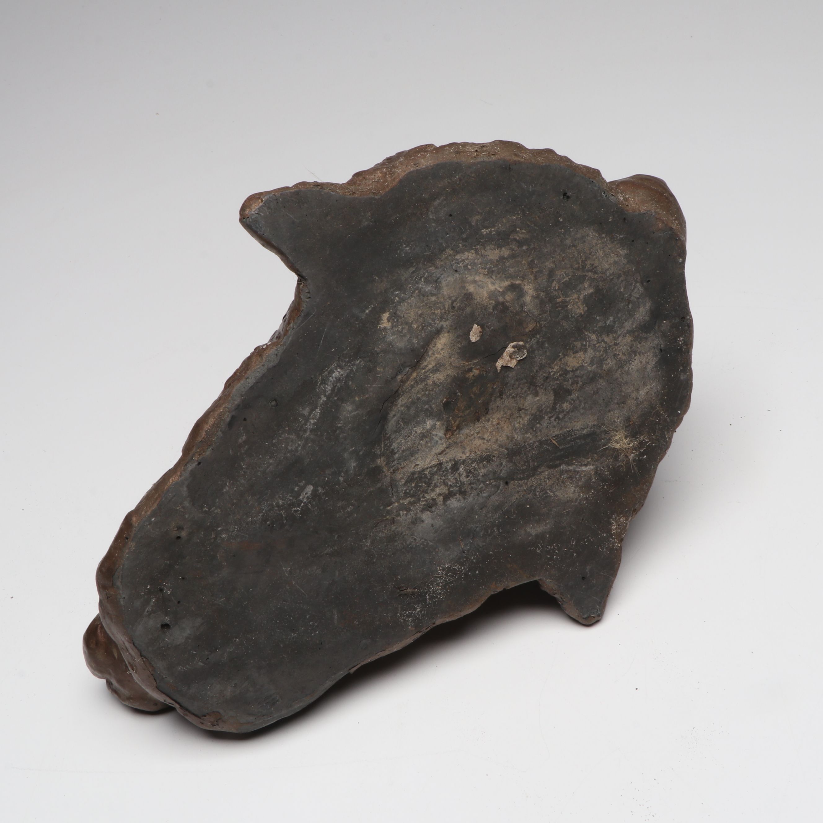 Carved Stone with Bronzed Resin Bunny Garden Sculptures