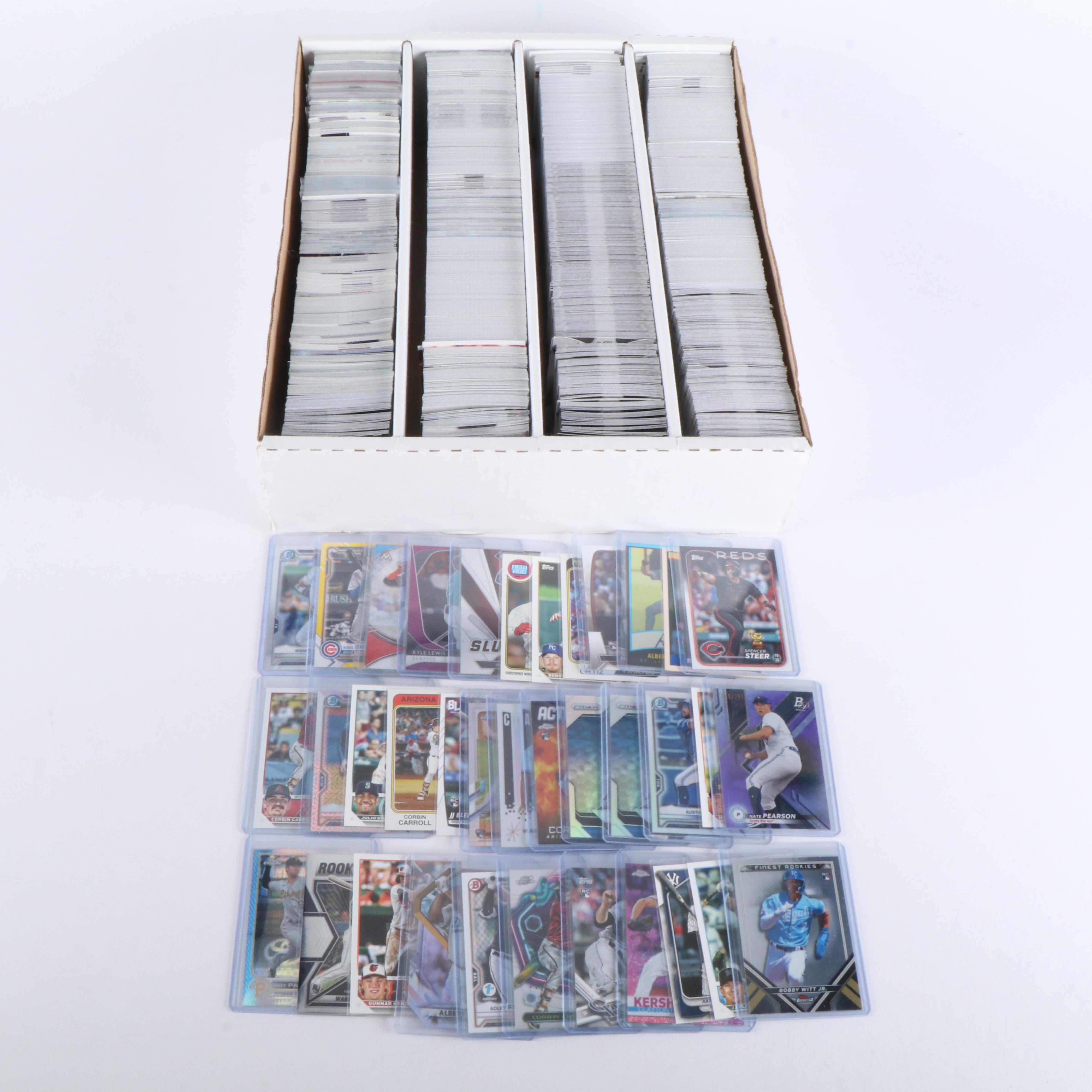 Approximately 3,200 Baseball Cards, 2010s to 2020s