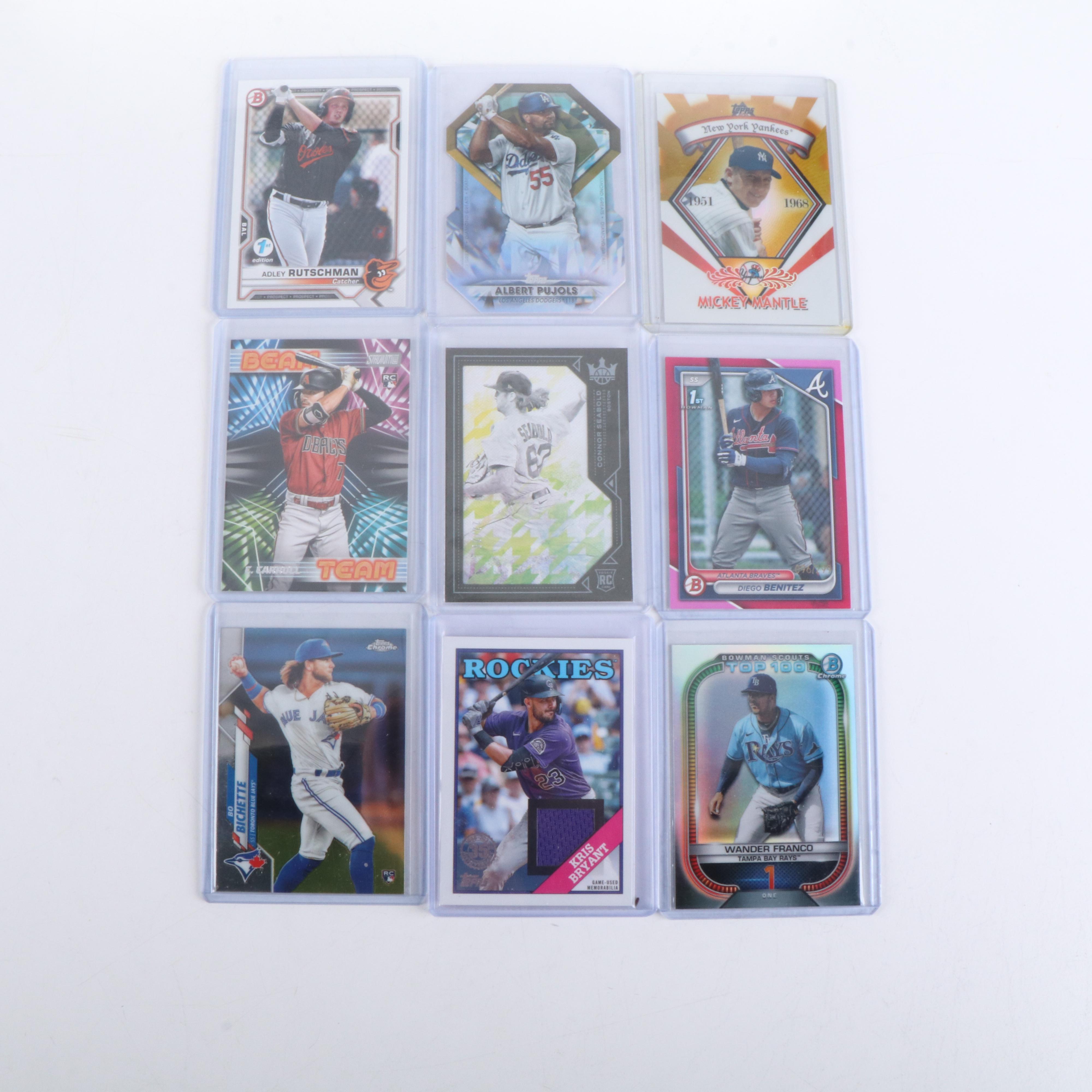 Approximately 3,200 Baseball Cards, 2010s to 2020s