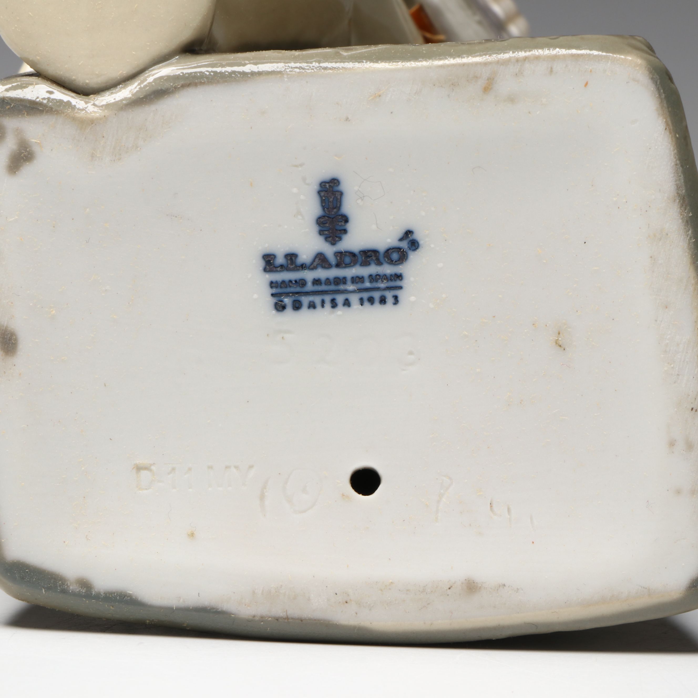 Lladró "Niño Pierrot," & Signed "Childhood Dream" & "Fantasy" Porcelain Figures