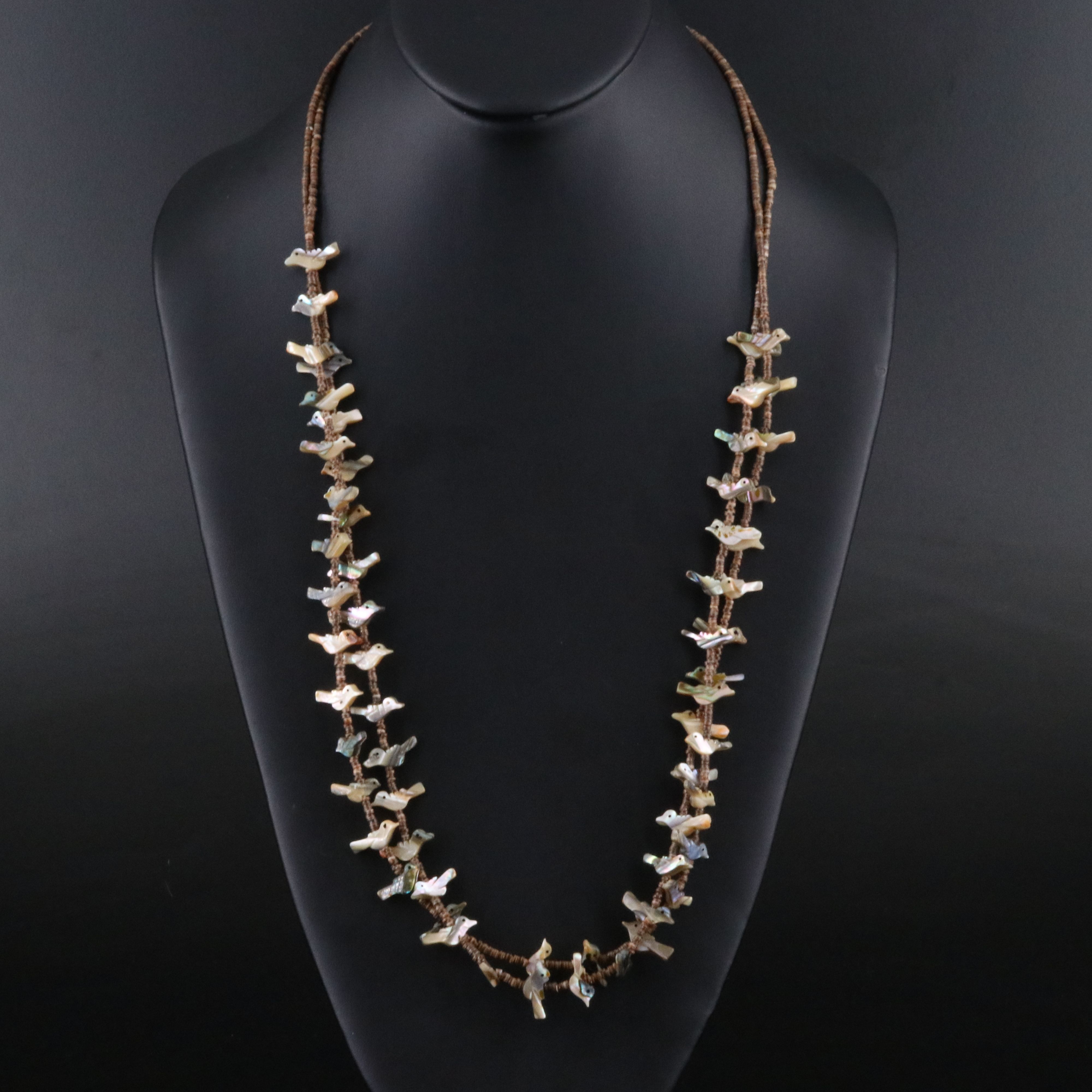 Southwestern Double Strand Fetish Necklace