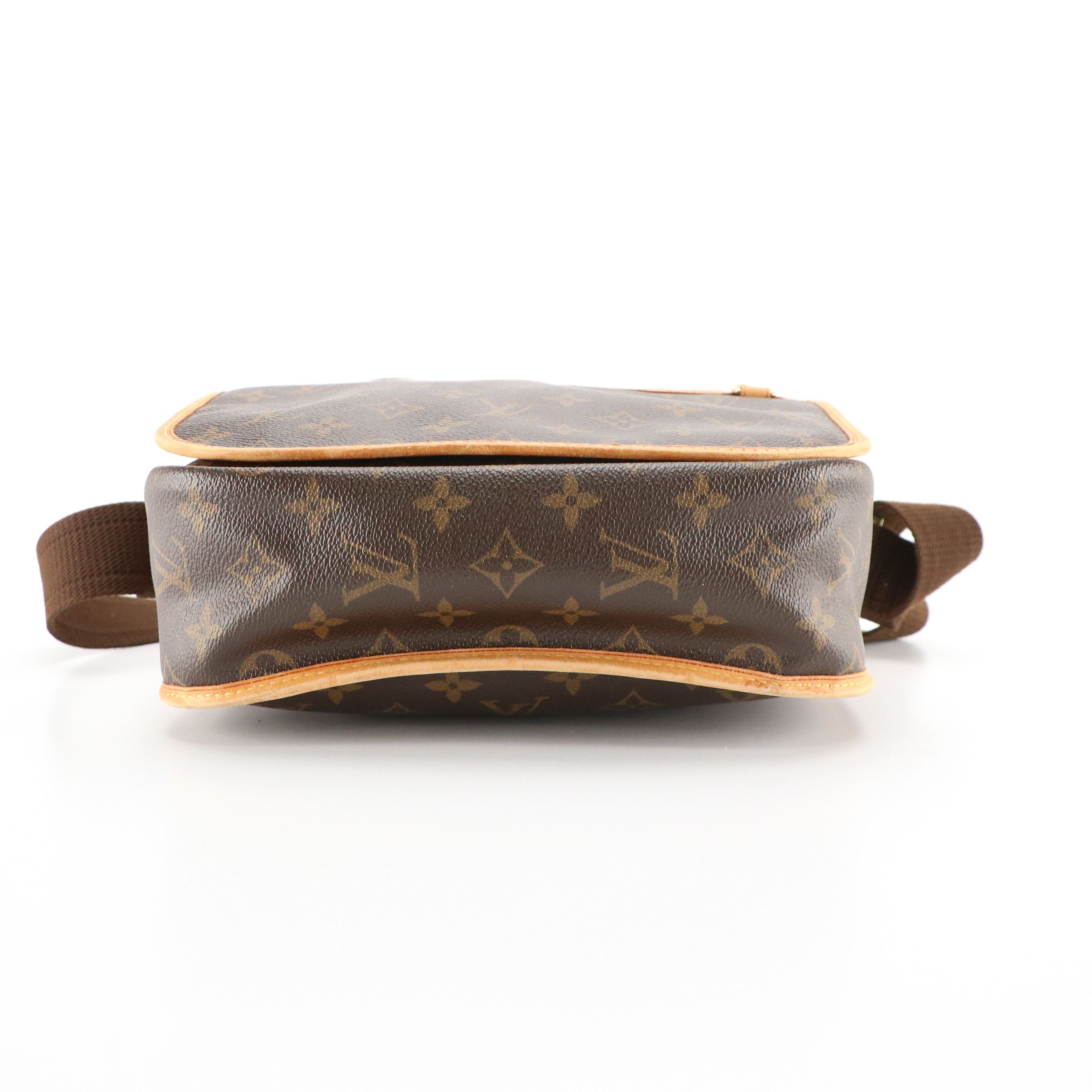 Louis Vuitton Bosphore PM Messenger Bag in Monogram Canvas and Leather