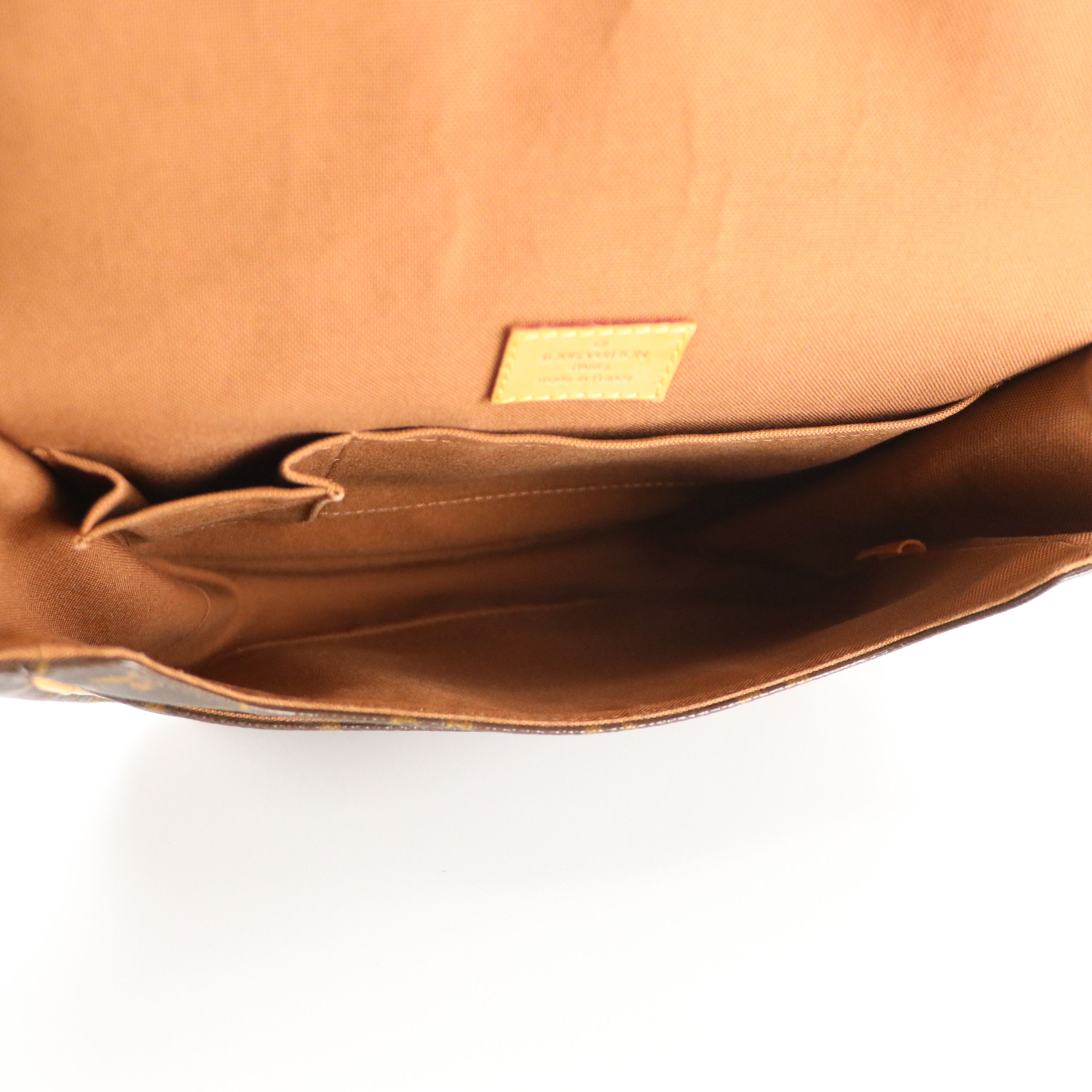 Louis Vuitton Bosphore PM Messenger Bag in Monogram Canvas and Leather