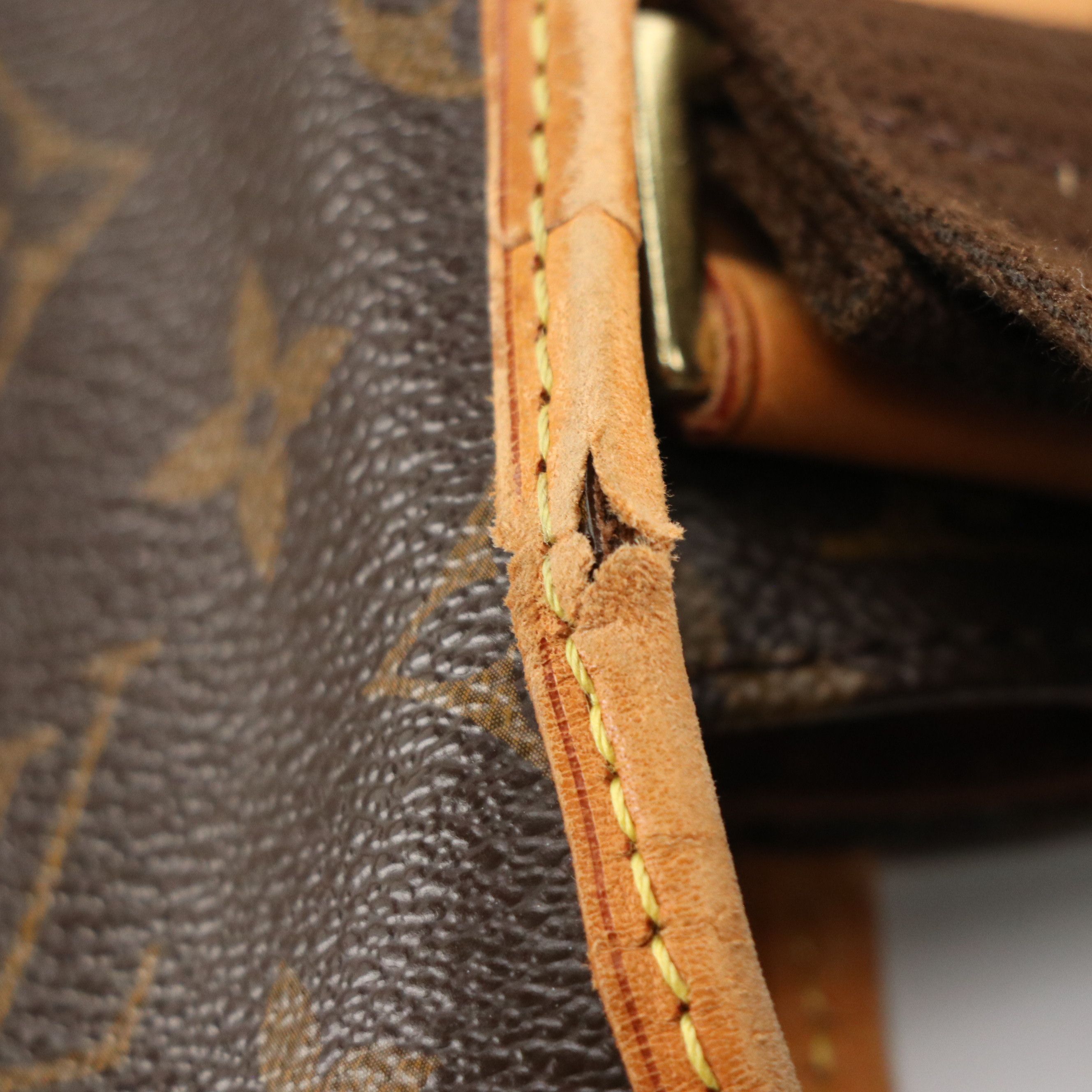 Louis Vuitton Bosphore PM Messenger Bag in Monogram Canvas and Leather