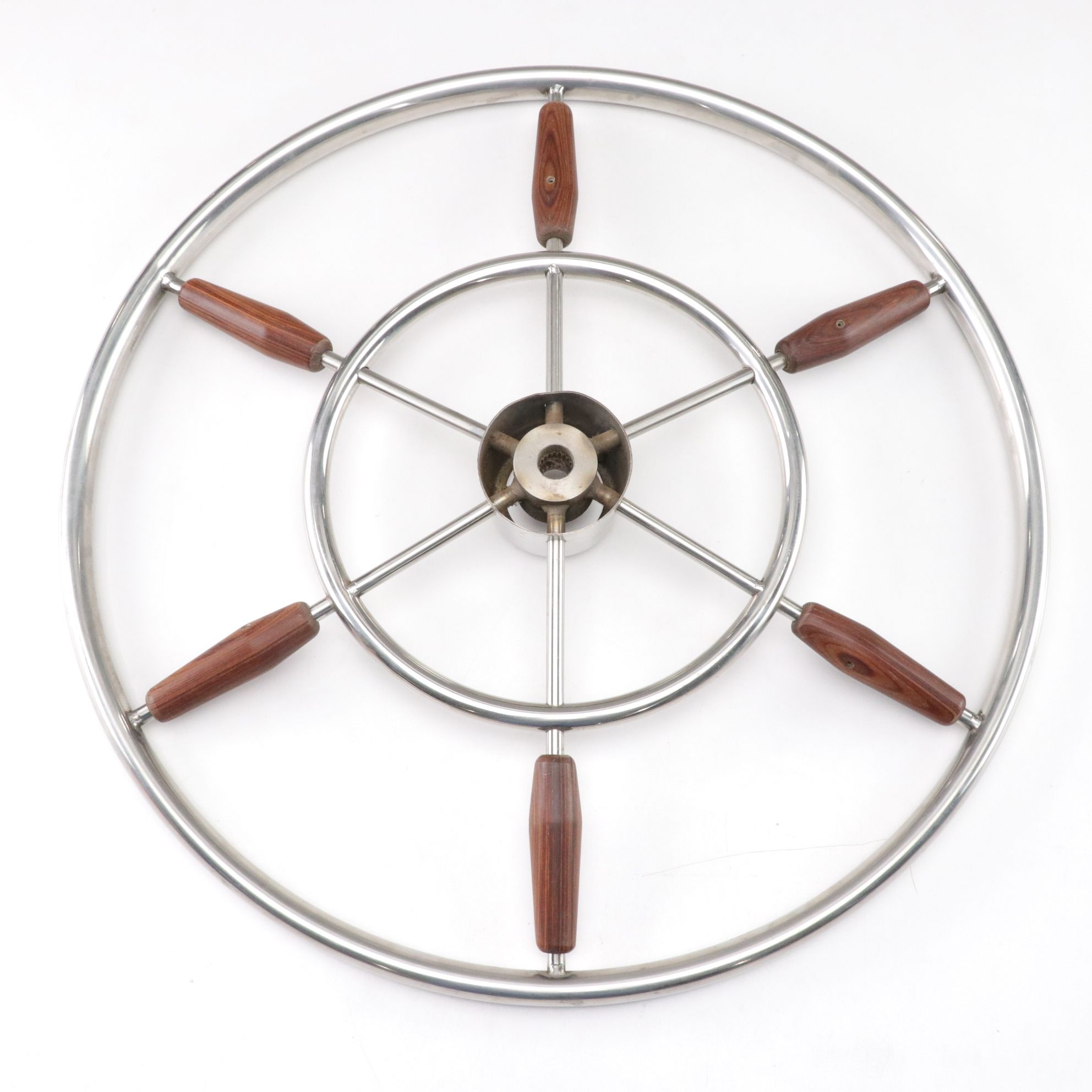 Marine Steering Wheel, Mid to Late 20th Century