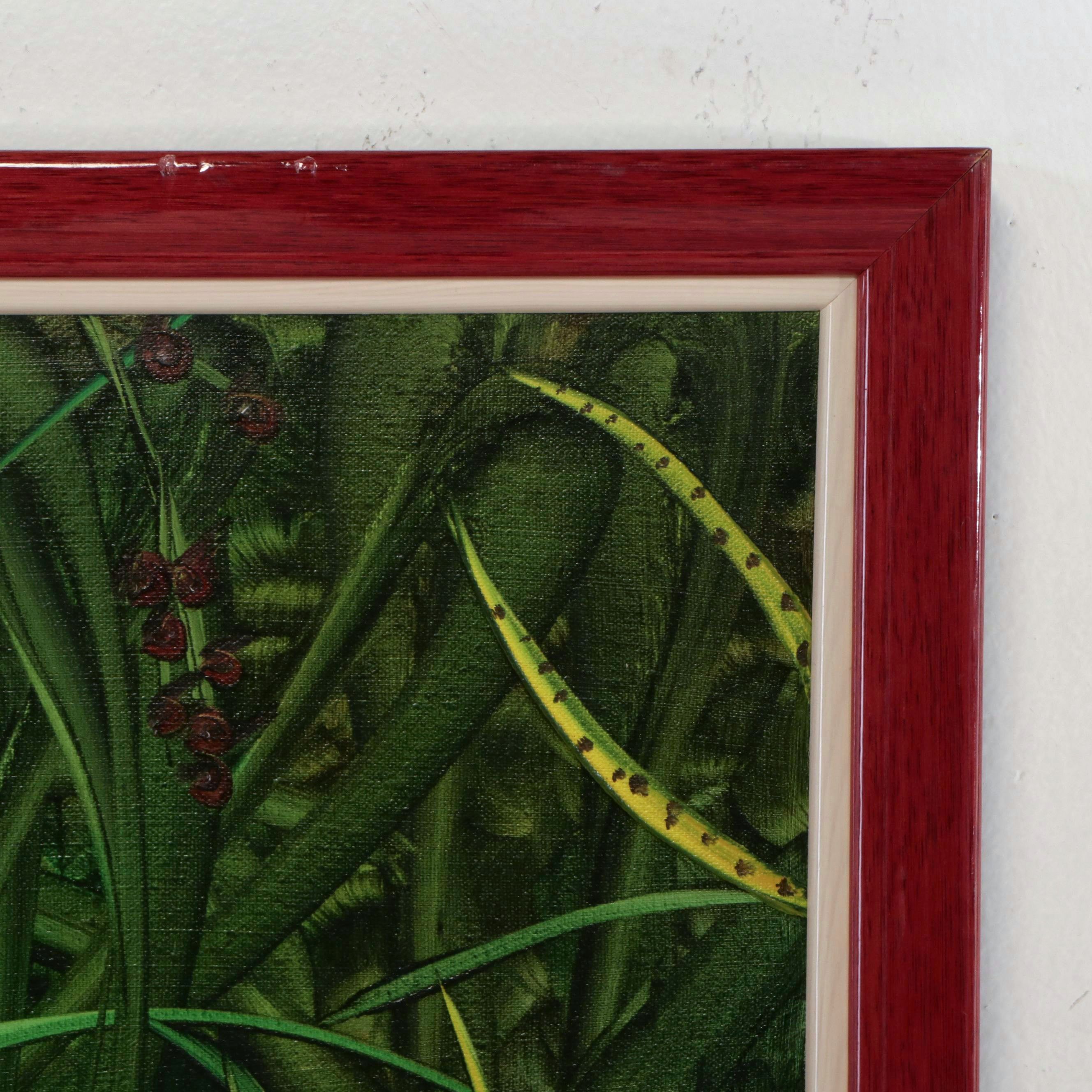 Jorge Ivan Arango Monumental Rainforest Oil Painting