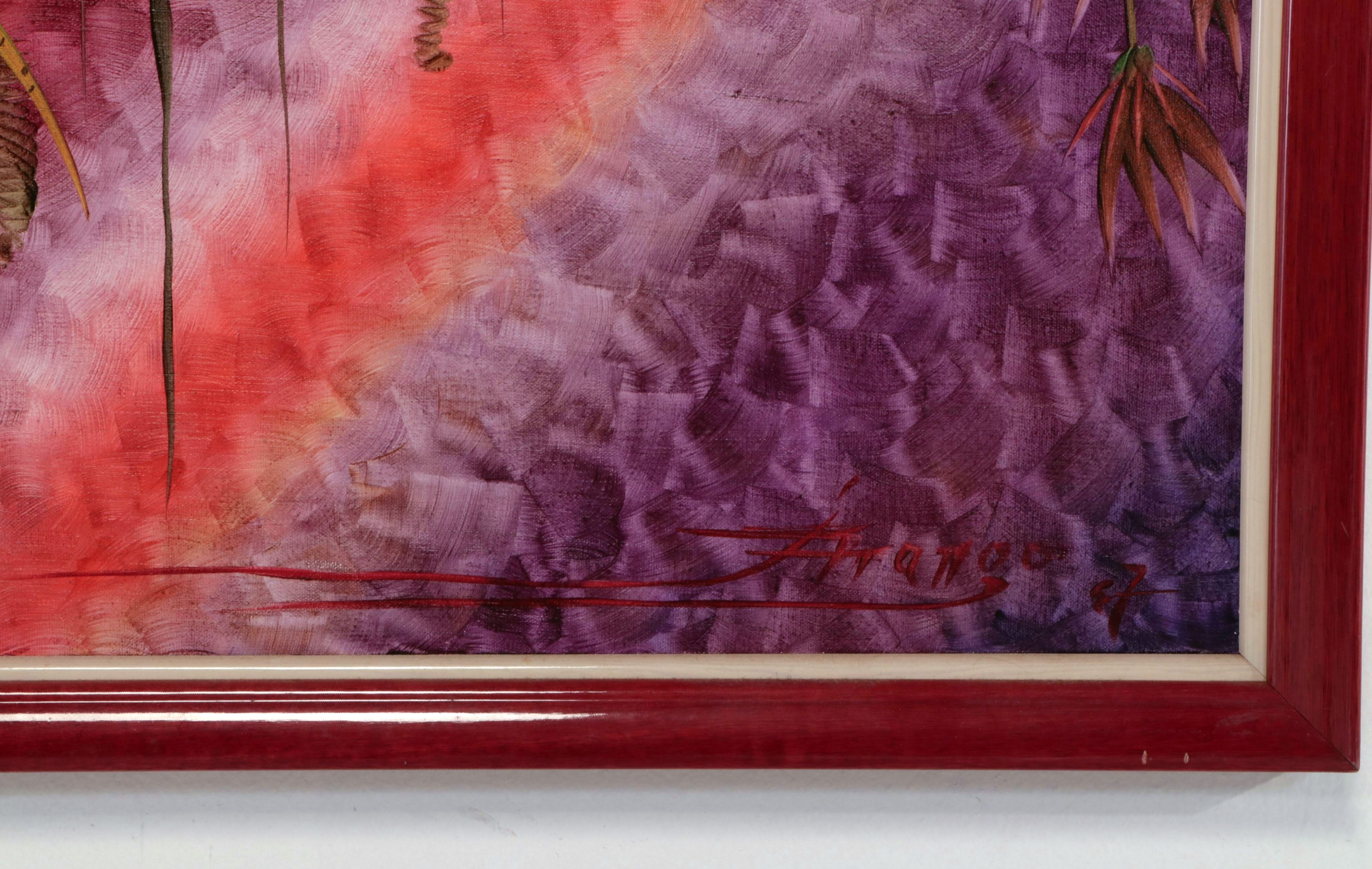 Jorge Ivan Arango Monumental Rainforest Oil Painting