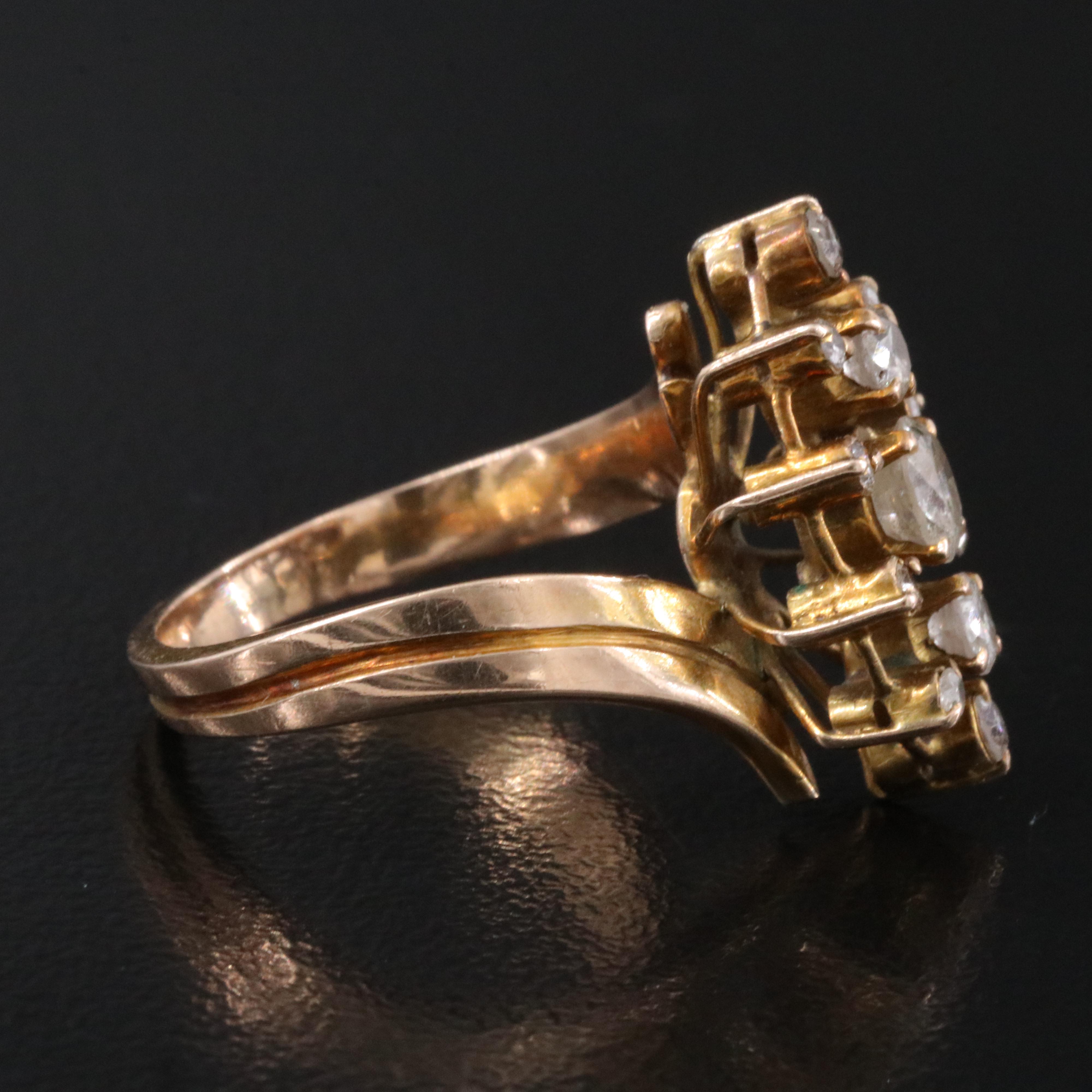 10K 0.77 CTW Diamond Ring