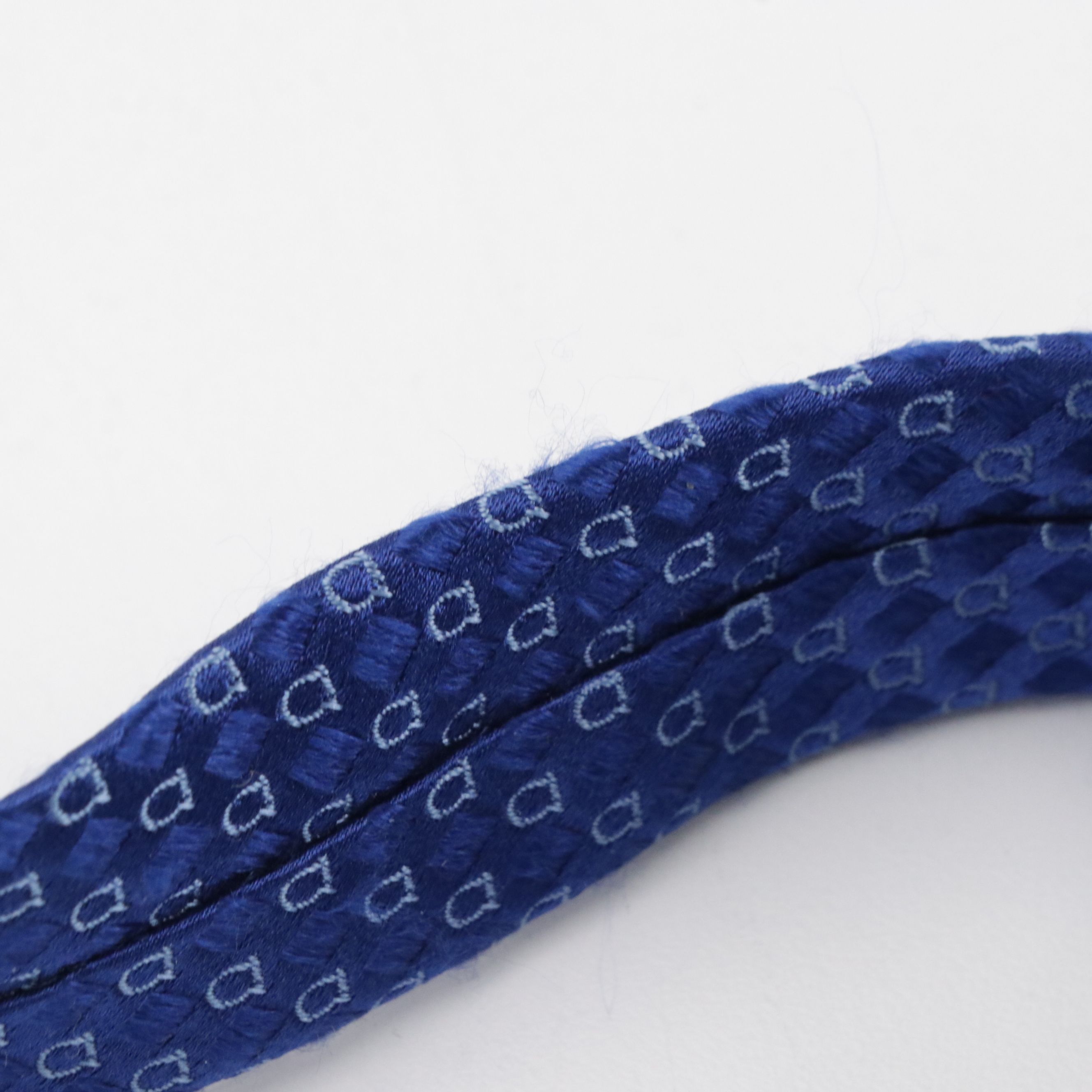 Salvatore Ferragamo Gancini Pattern Necktie in Silk Jacquard