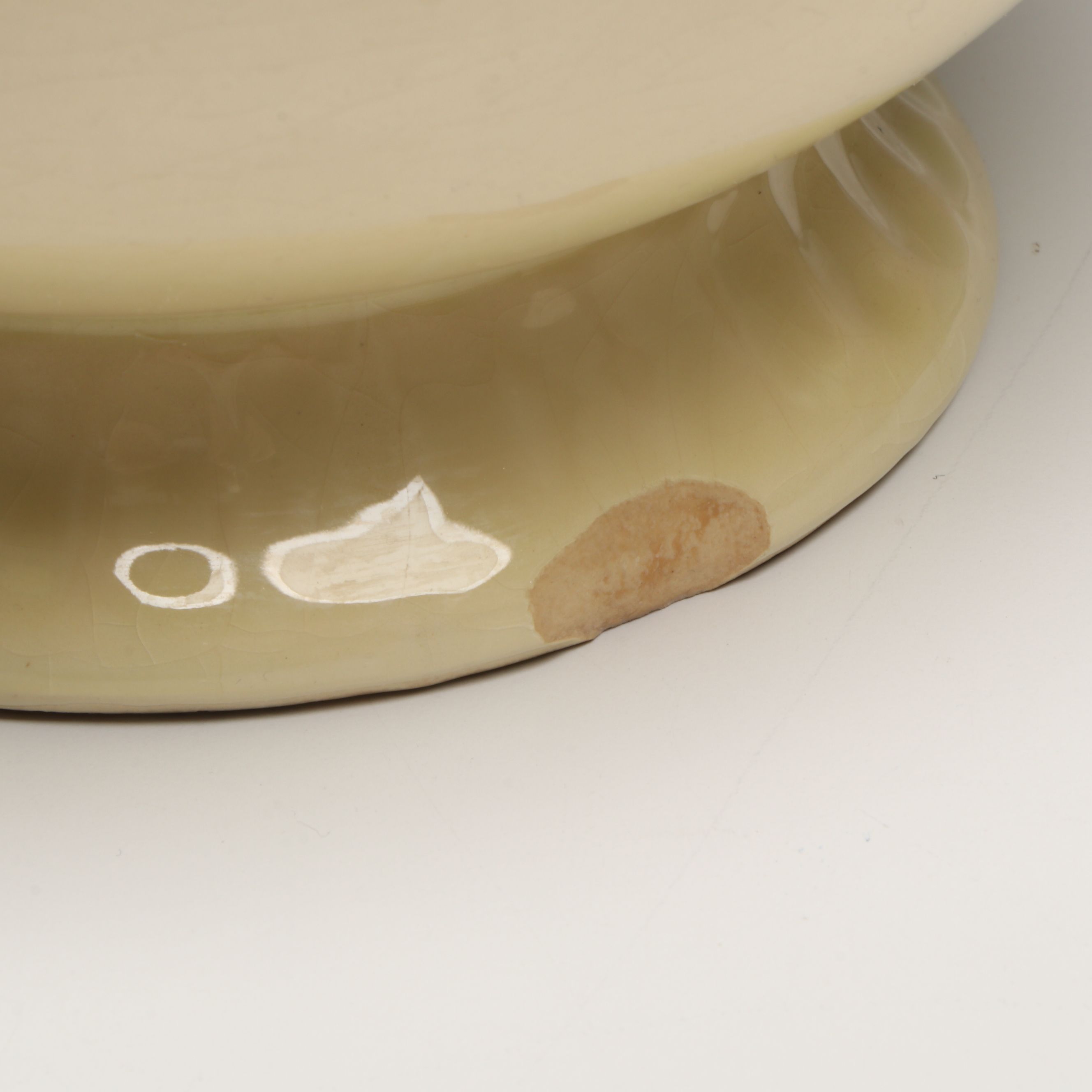 McCoy Pottery "Pine Cone" Creamer with Other Vases and Platter, Mid-20th Century