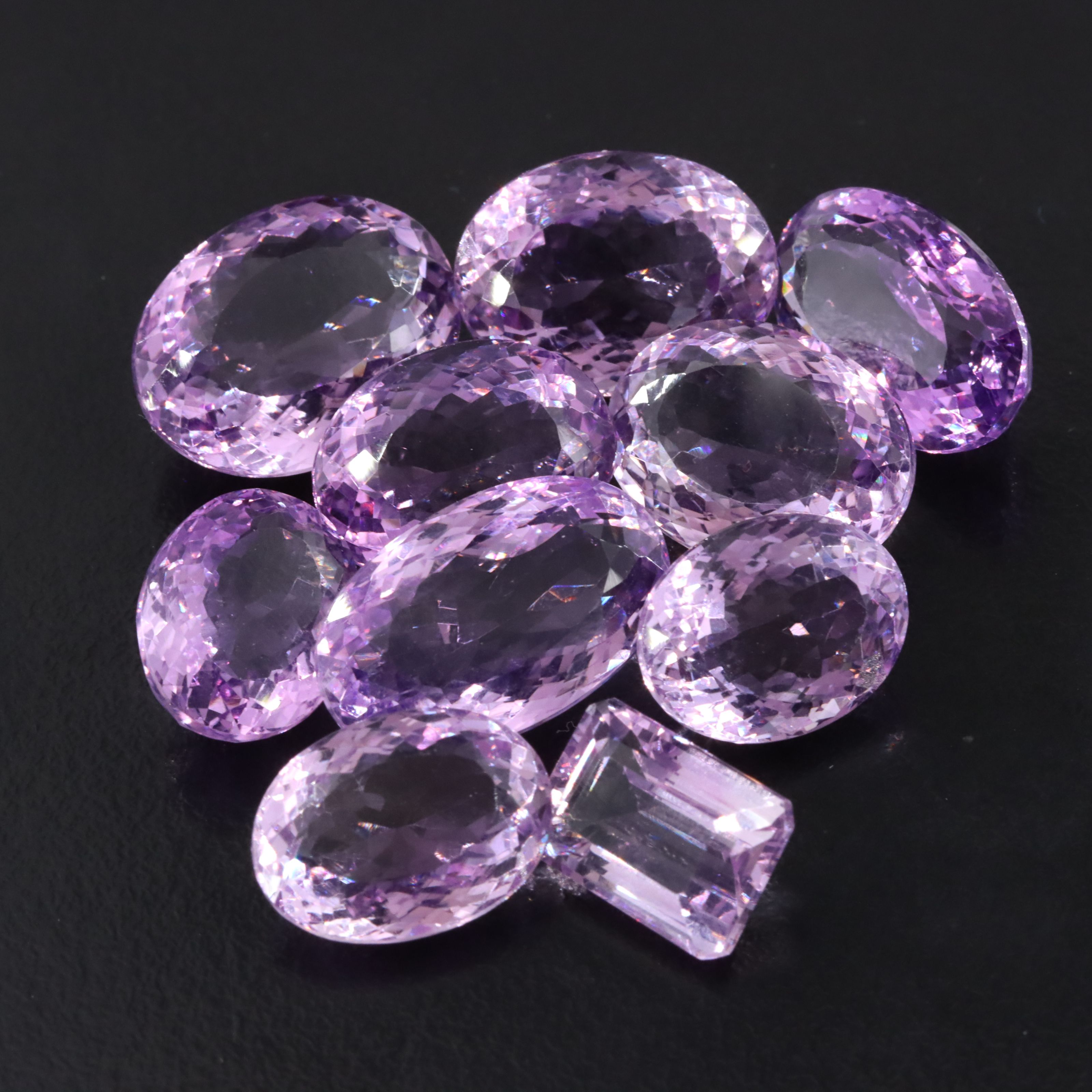 Loose 74.02 CTW Amethyst Lot