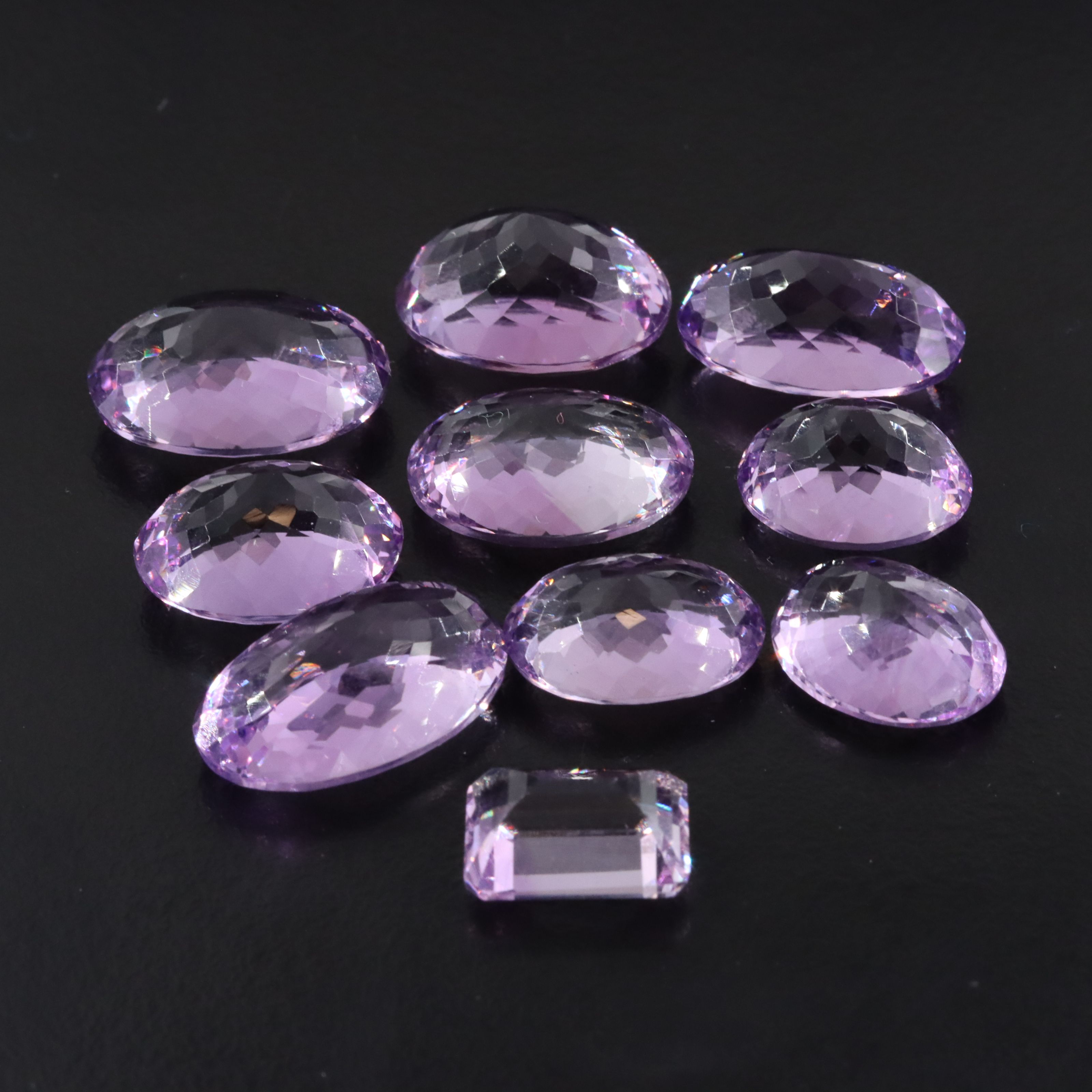 Loose 74.02 CTW Amethyst Lot