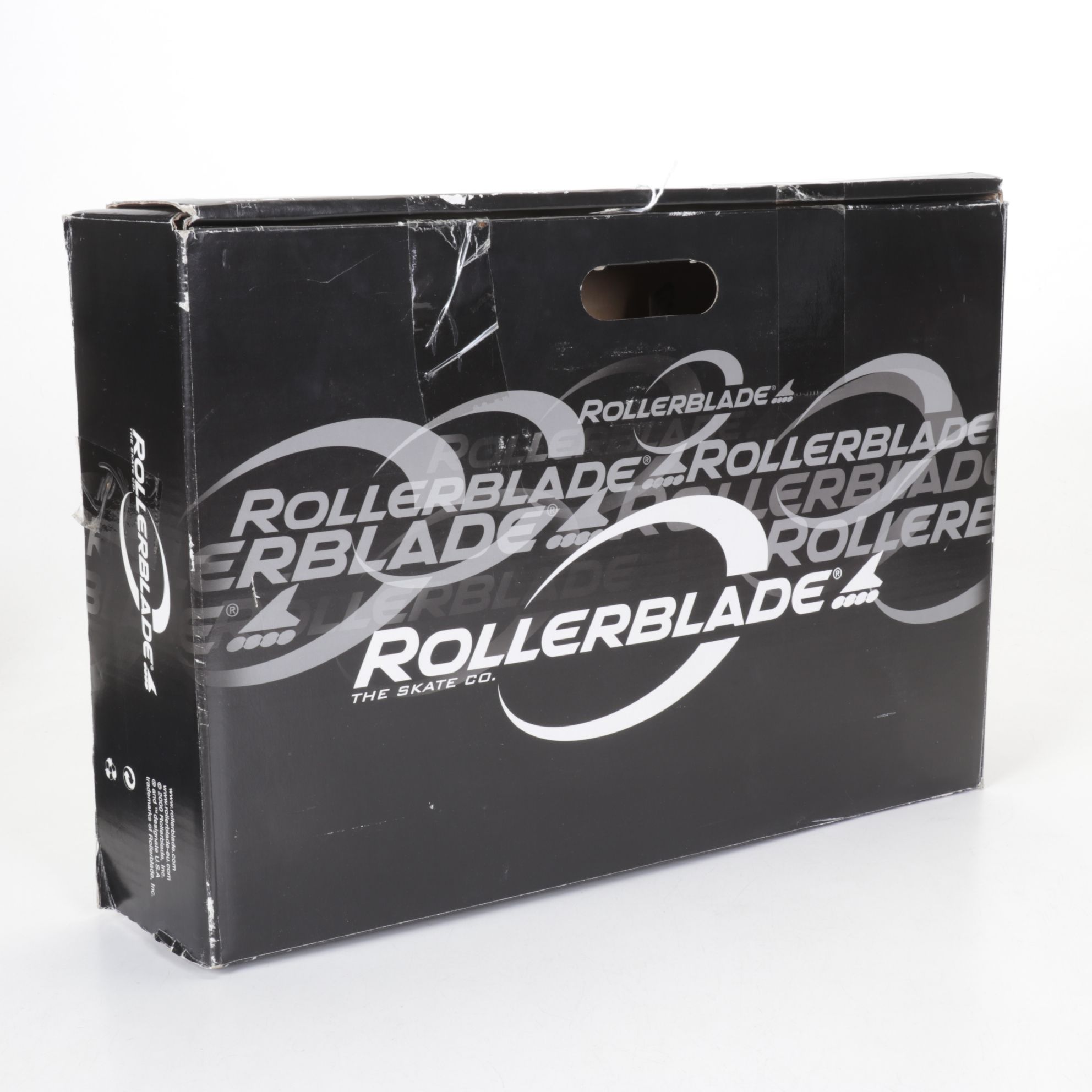 Men's Rollerblade Pro 03 Inline Skates in Black and Yellow with Pads