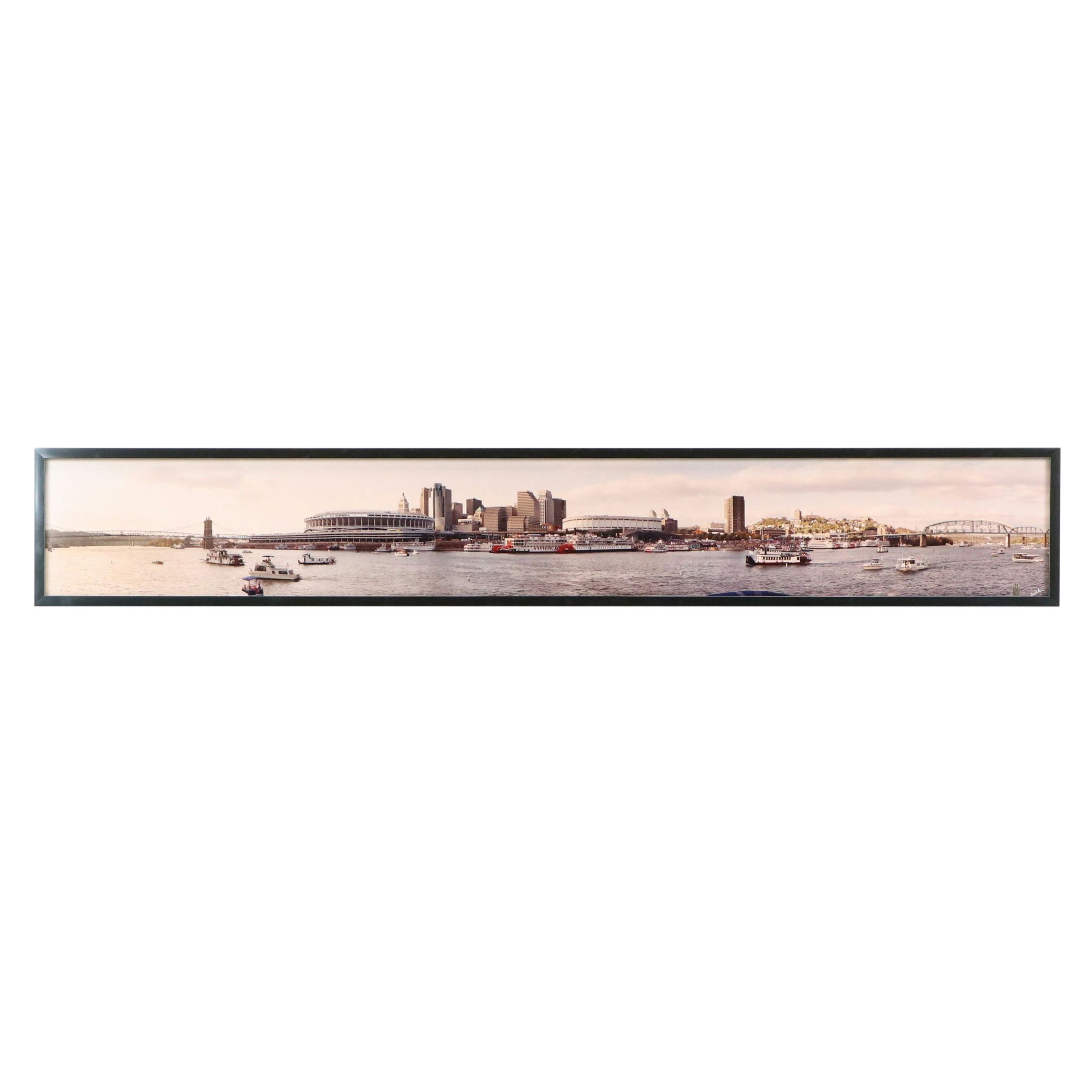 Chadwick Chromogenic Color Print of Cincinnati for Tall Stacks, 1992
