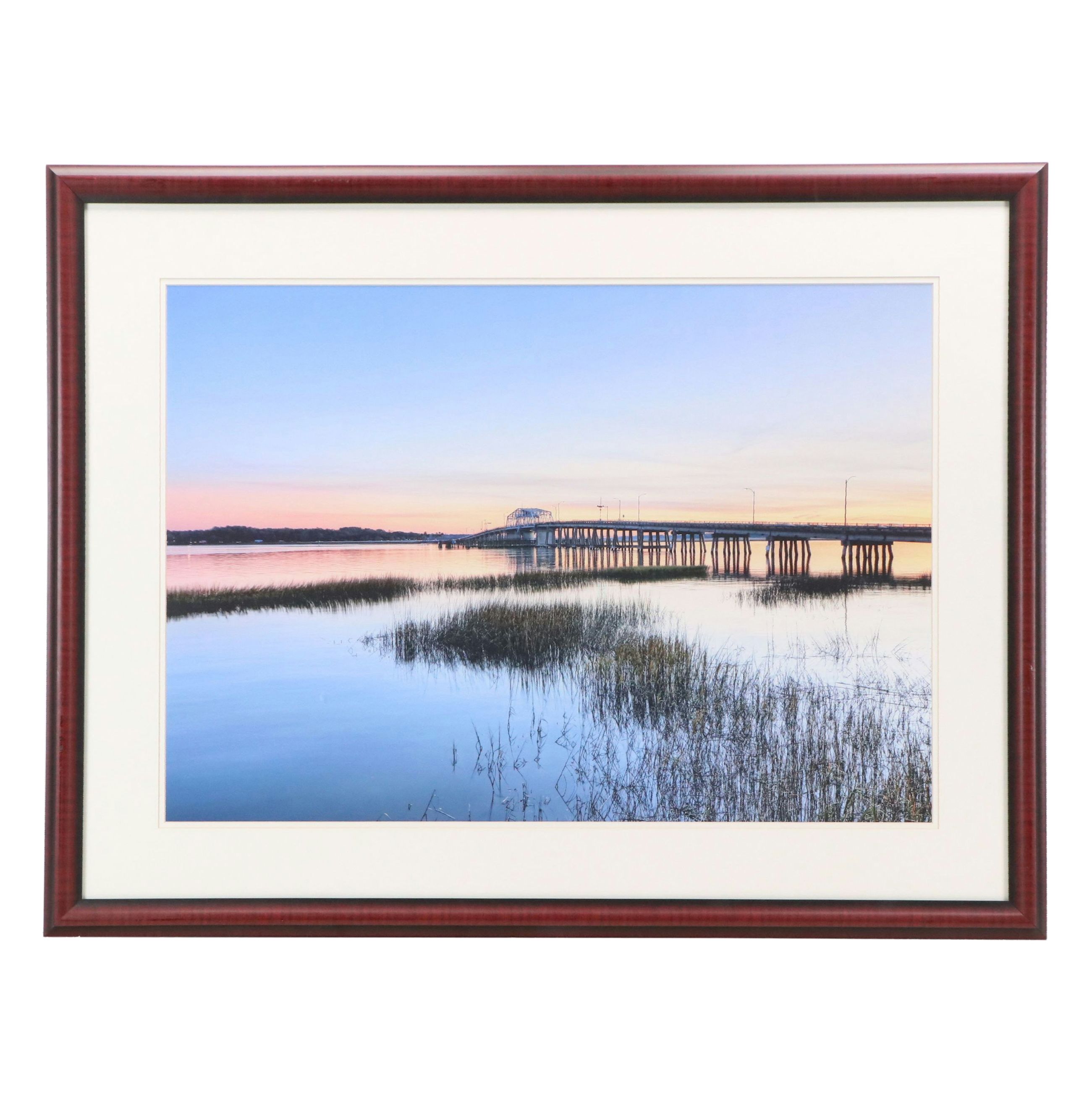 Digital Print of Landscape in Beaufort, South Carolina, 21st Century