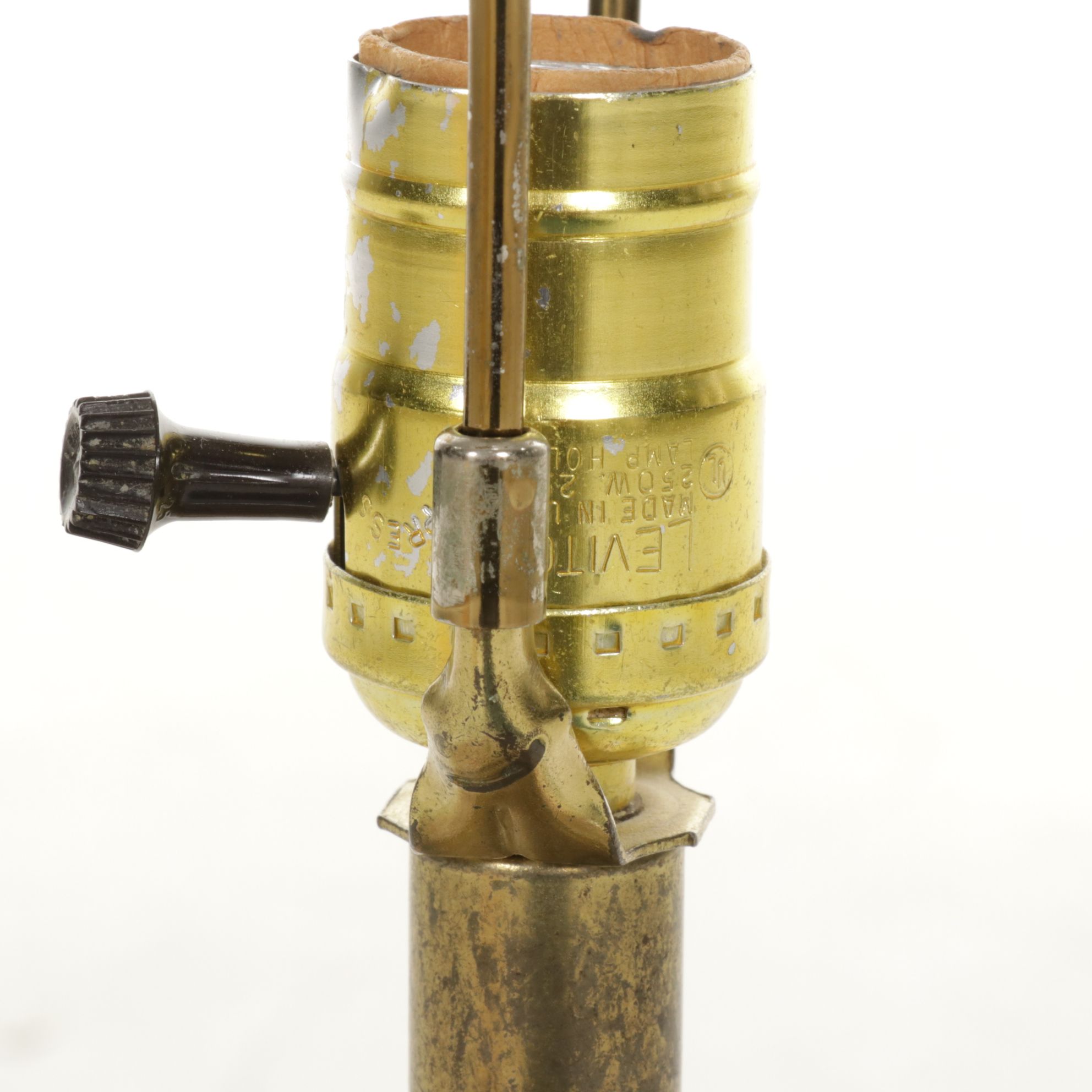 Seashell Filled Glass Jar Table Lamp with Pleated Shade