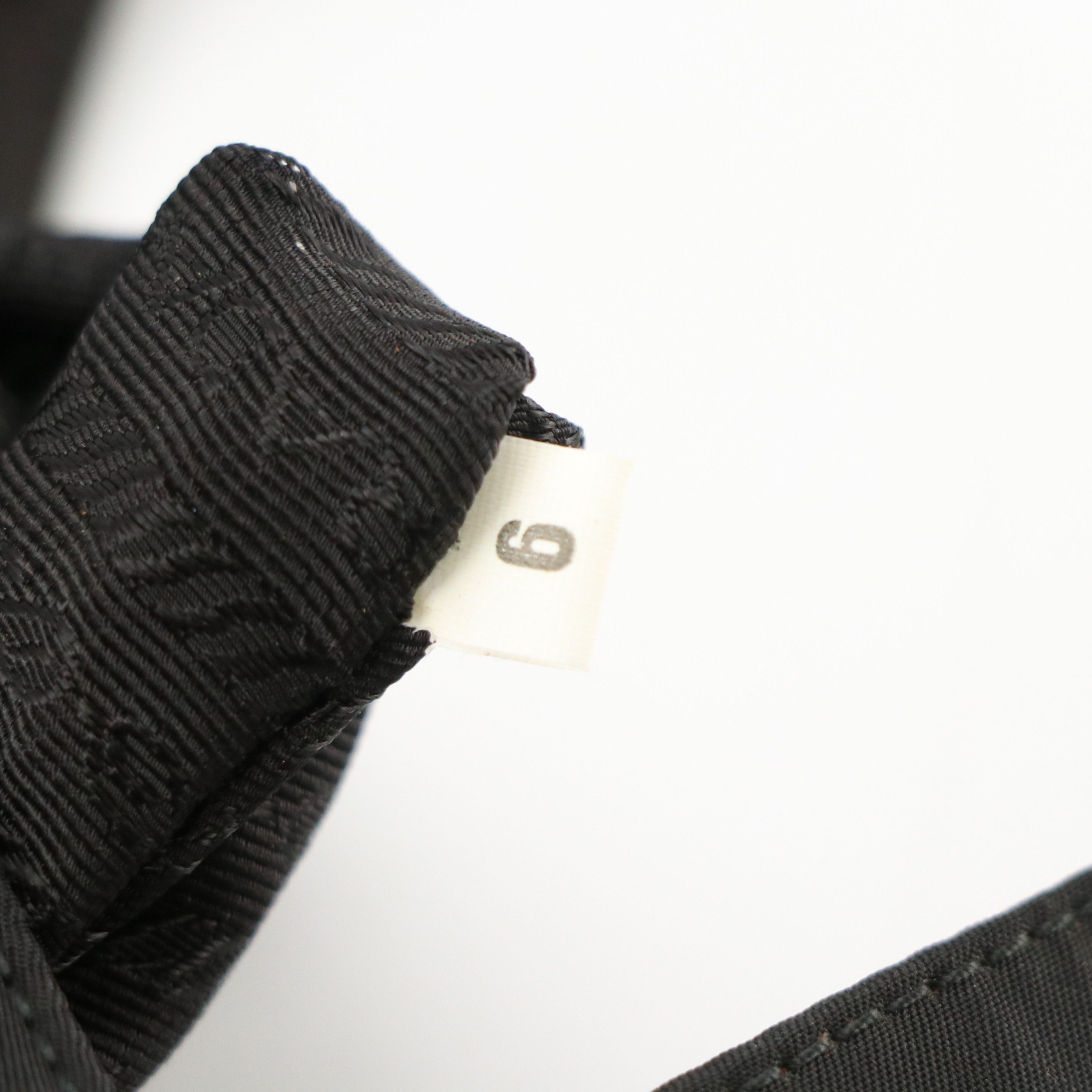 Prada Black Tessuto Nylon Shoulder Bag