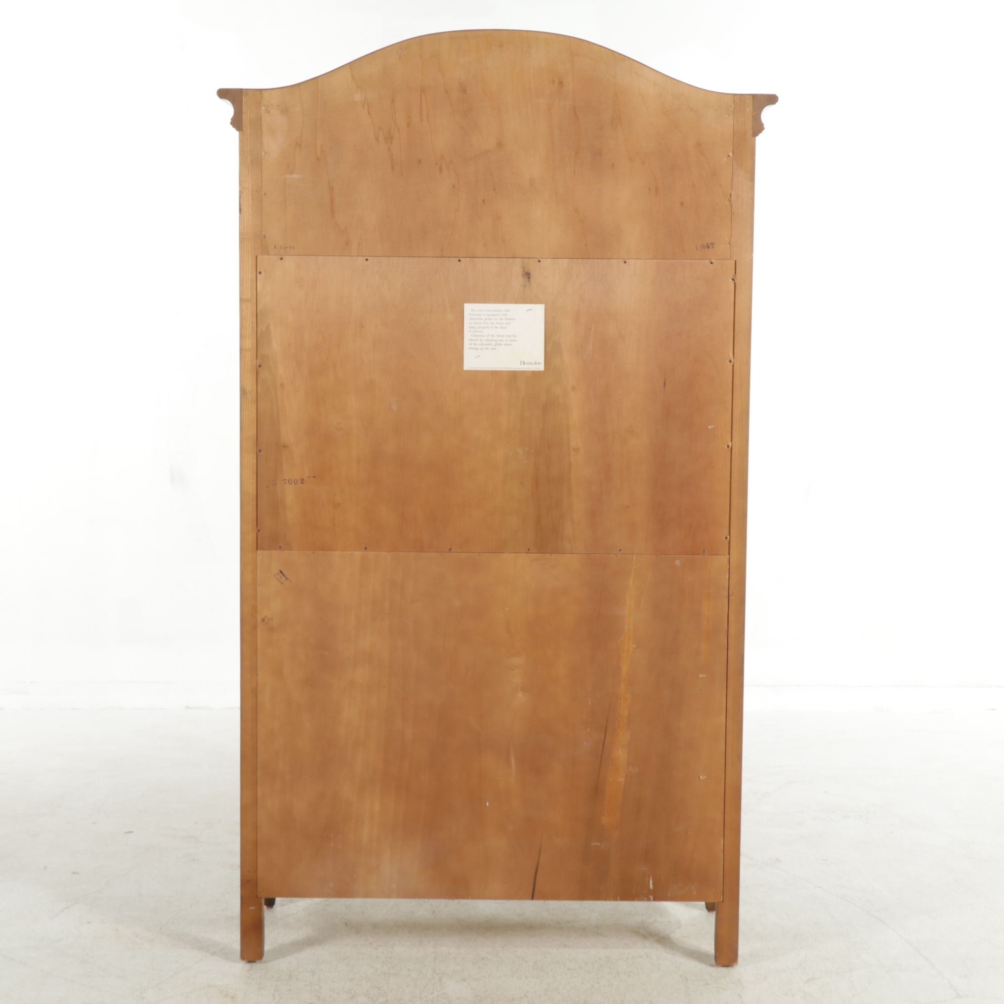 Henredon "Four Centuries" Louis XV Style Carved Oak Armoire, Late 20th Century