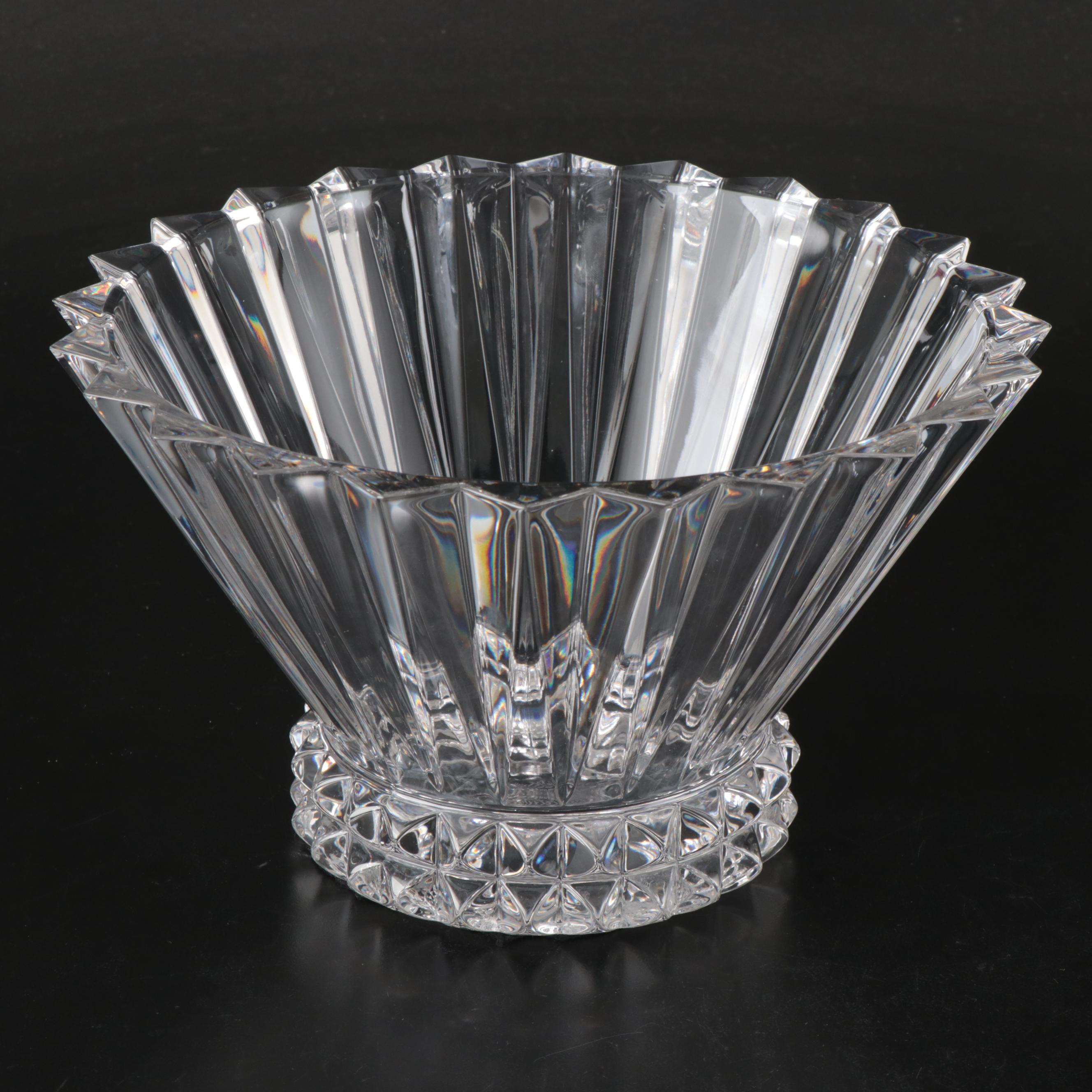 Rosenthal "Blossom" Bowl, Umbrella Urn and Lead Crystal Candy Dish