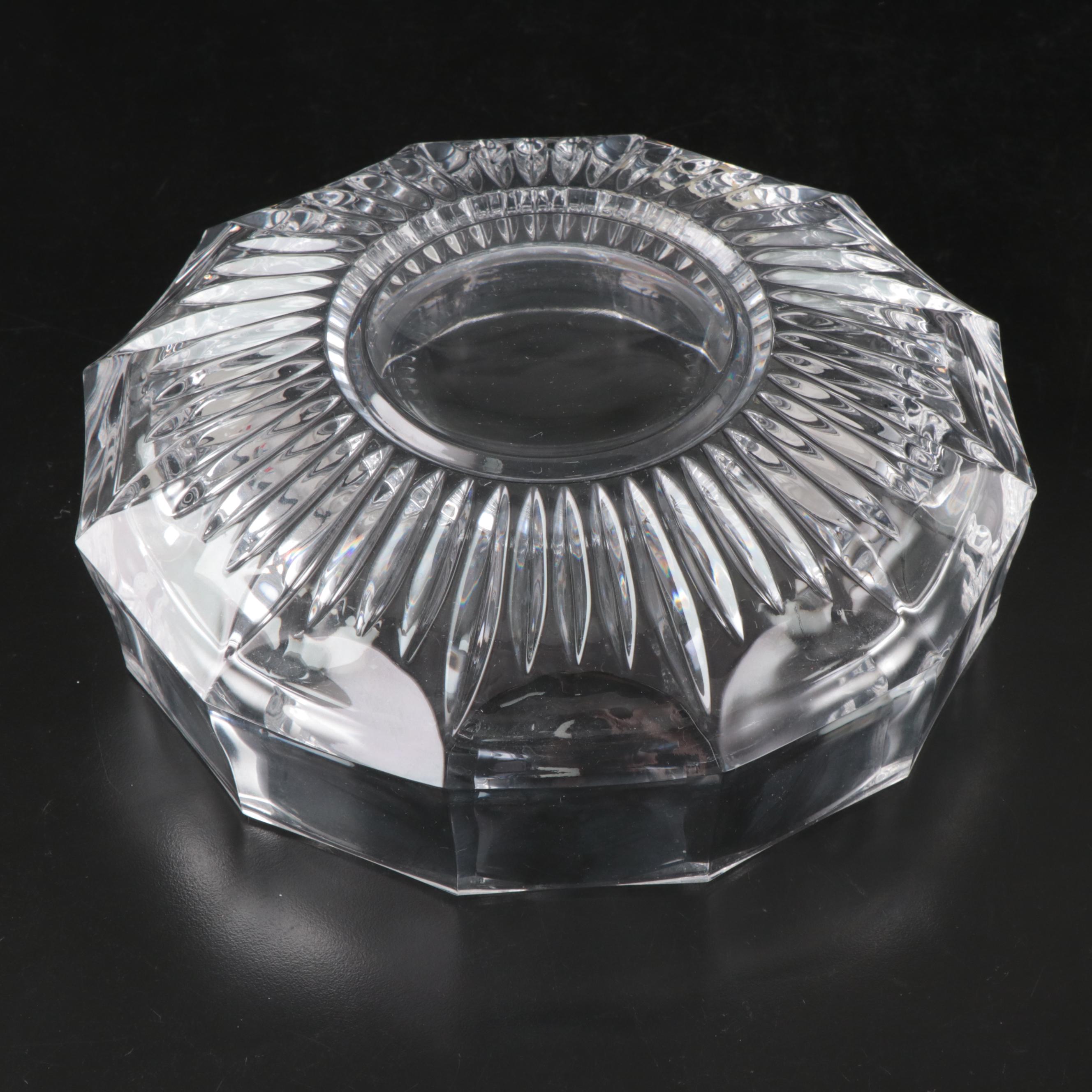 Rosenthal "Blossom" Bowl, Umbrella Urn and Lead Crystal Candy Dish